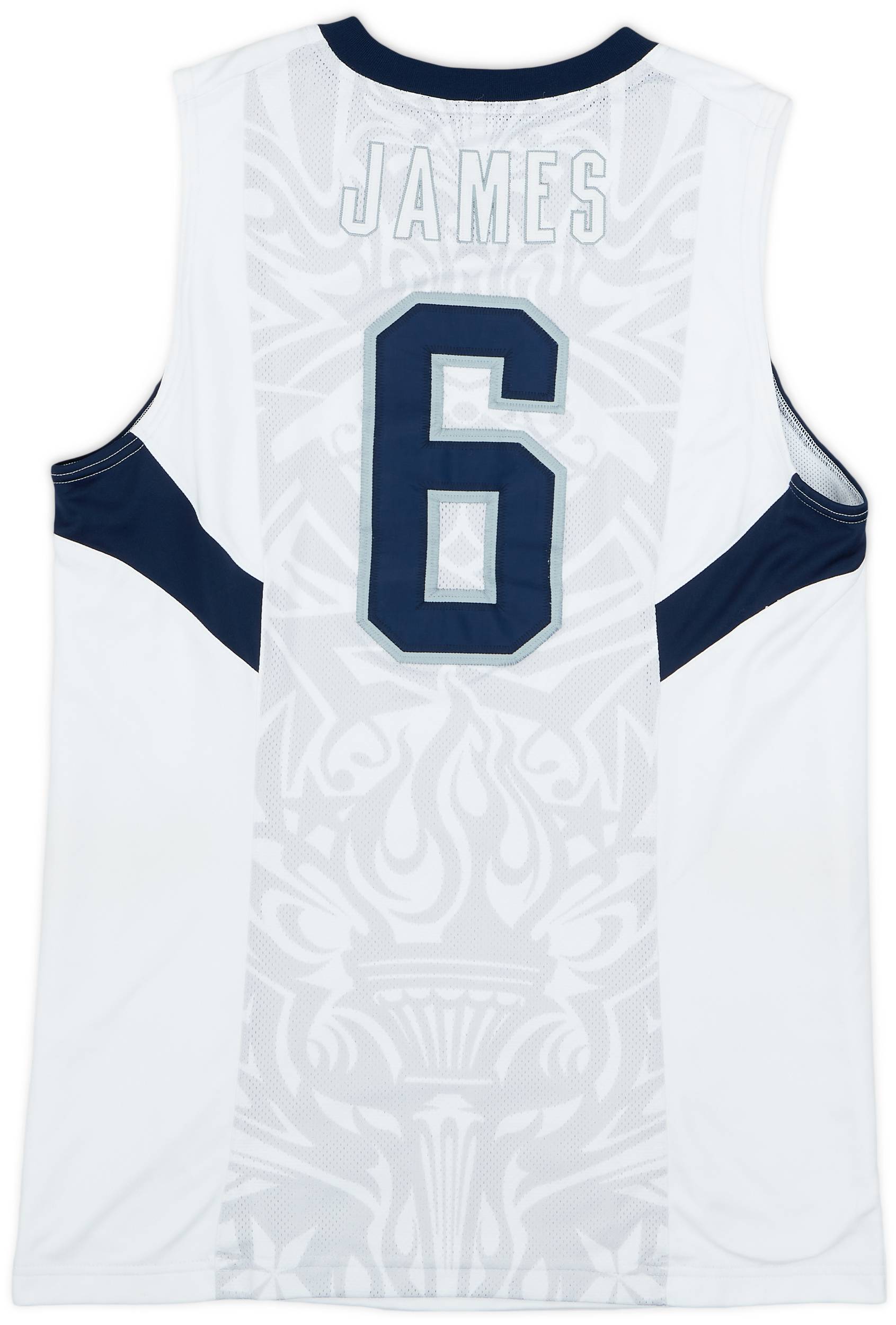 Nike USA James 6 ユニフォーム 2008 USA James #6 Nike Authentic Home Jersey - 7/10 - (L)