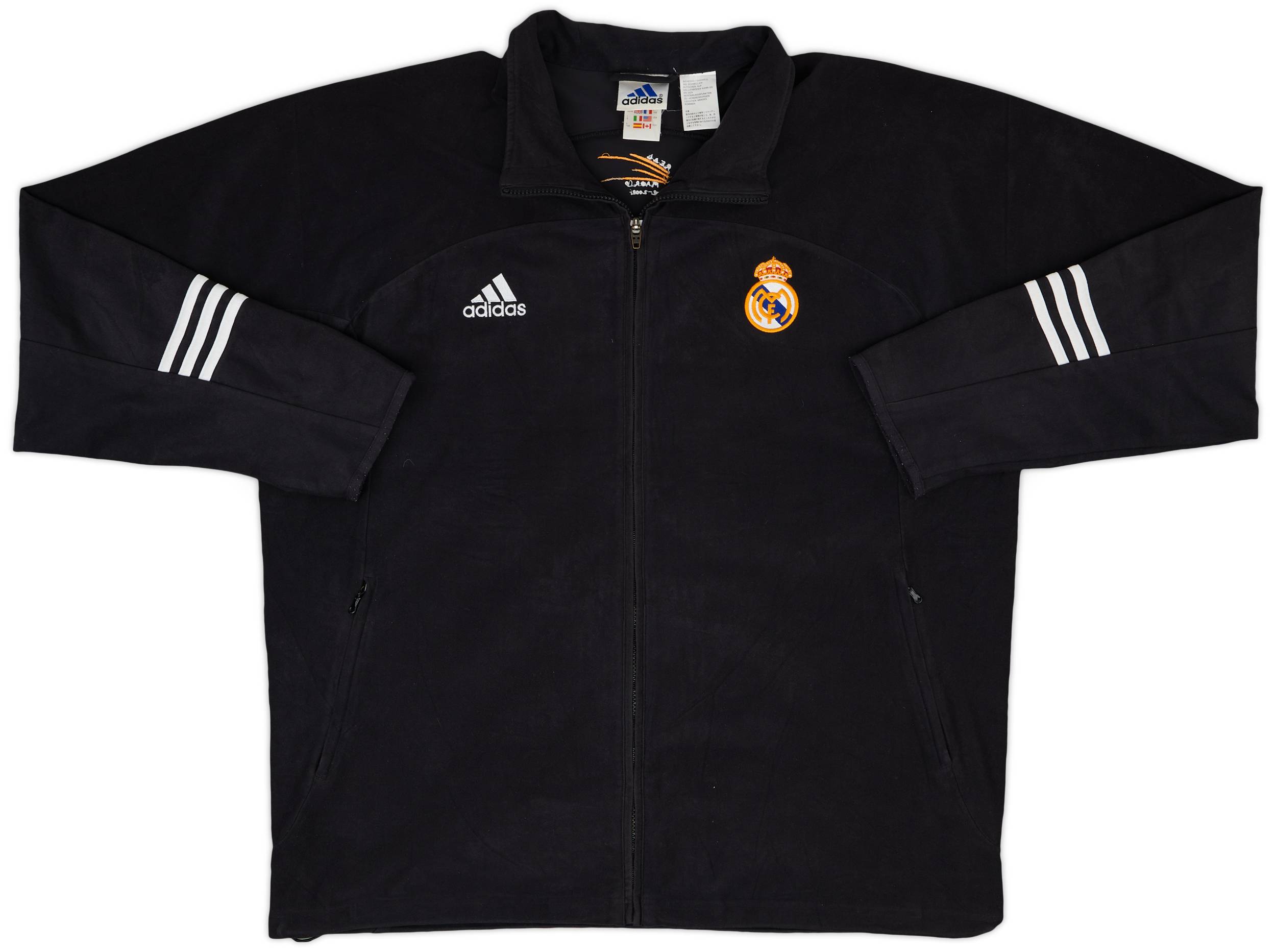 Real Madrid 2002年記念ポロシャツ 黒 Real Madrid 2002年記念ポロシャツ 黒 - メルカリ