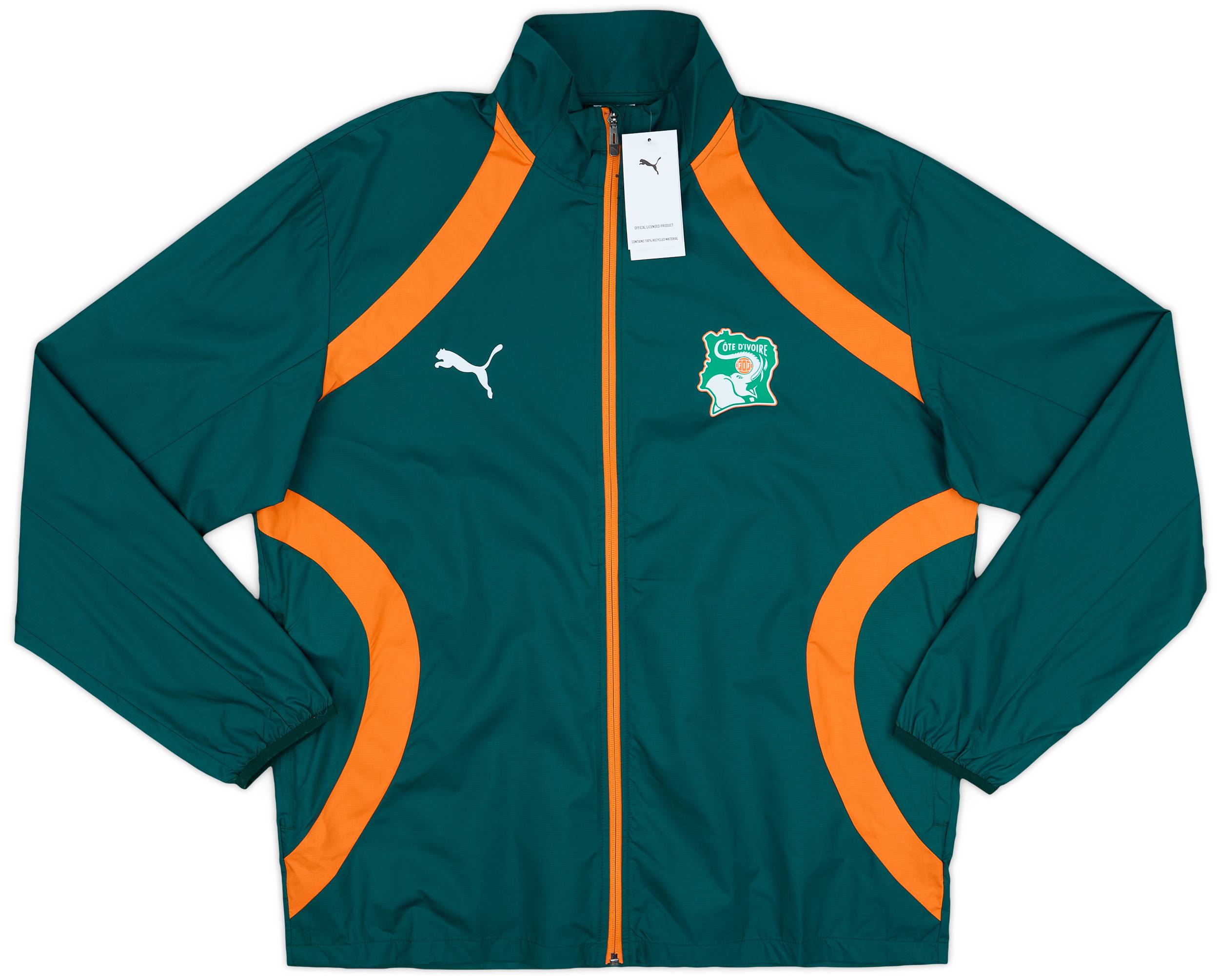 2024-25 Ivory Coast Puma Pre-Match Woven Jacket