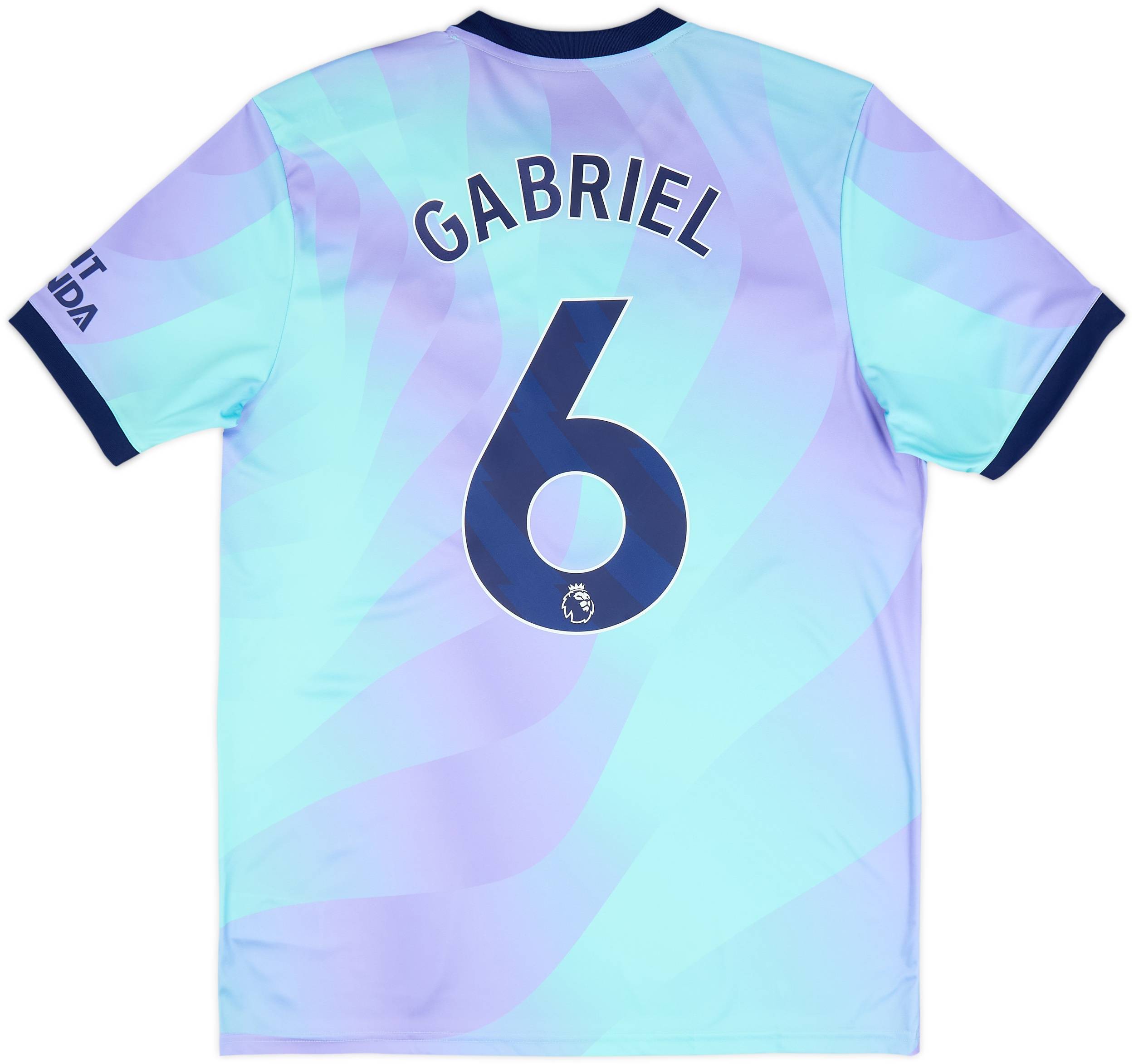 Arsenal GABRIEL 6 ユニフォーム 2024-25 Arsenal Third Shirt Gabriel #6