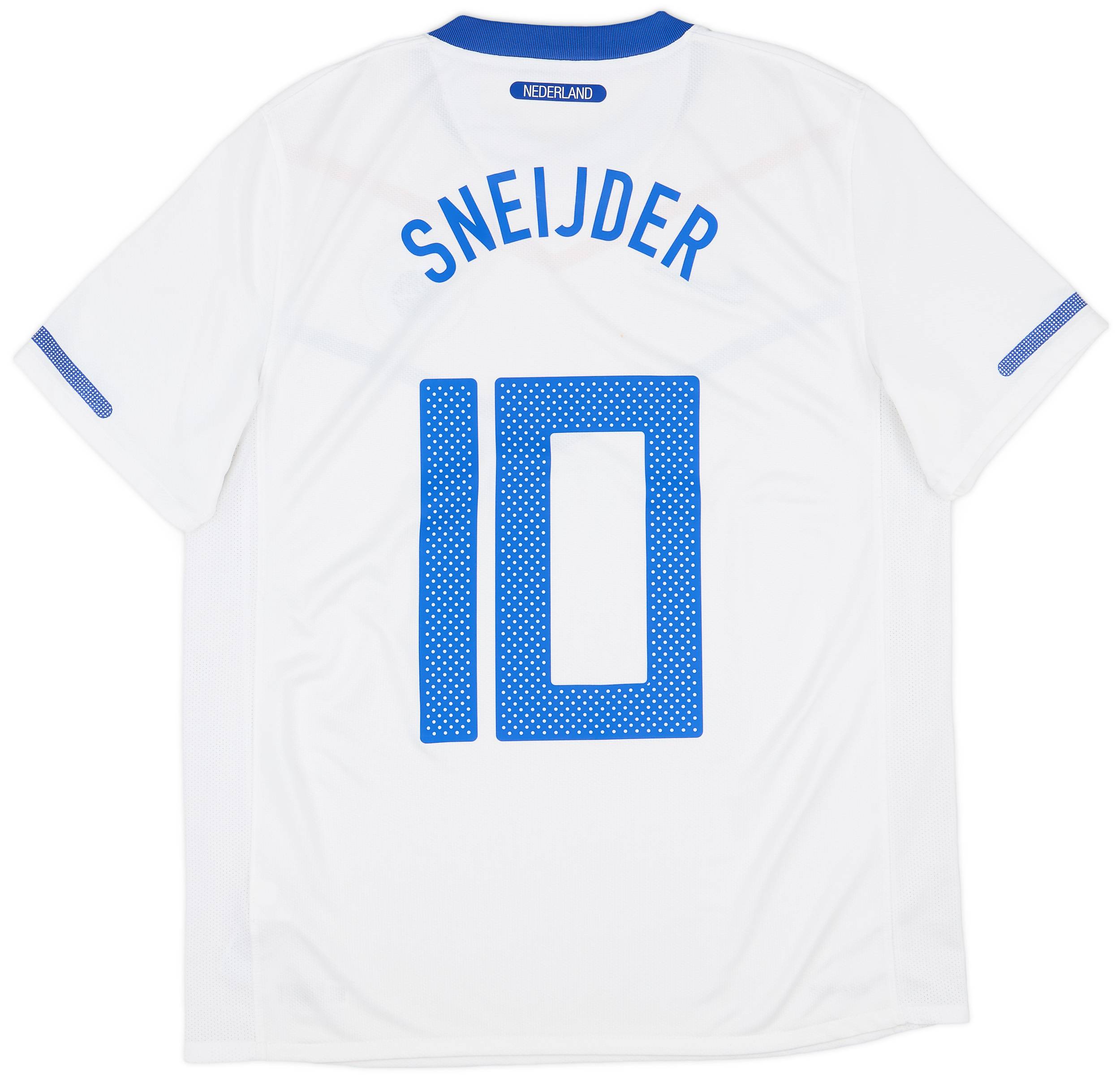 2010-11 Netherlands Away Shirt Sneijder #10 - 8/10 - (L)
