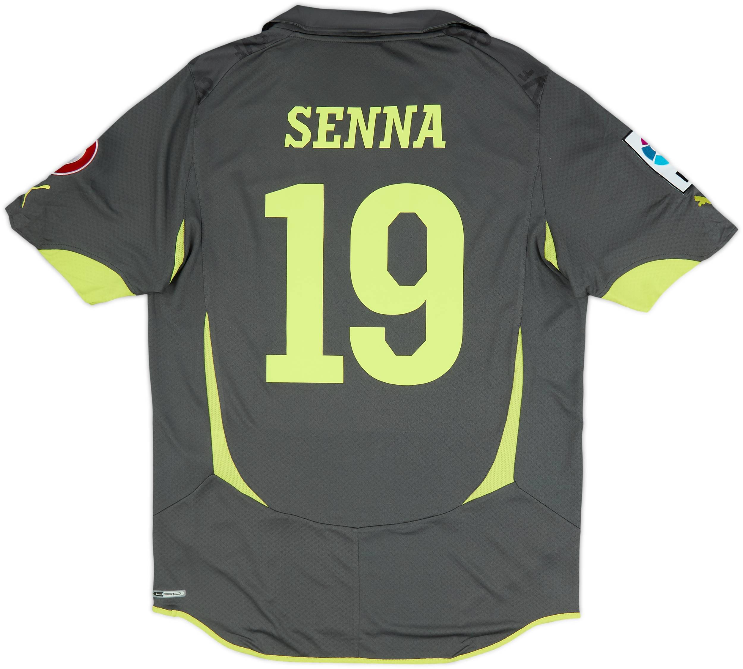 2010-11 Villarreal Away Shirt Senna #19