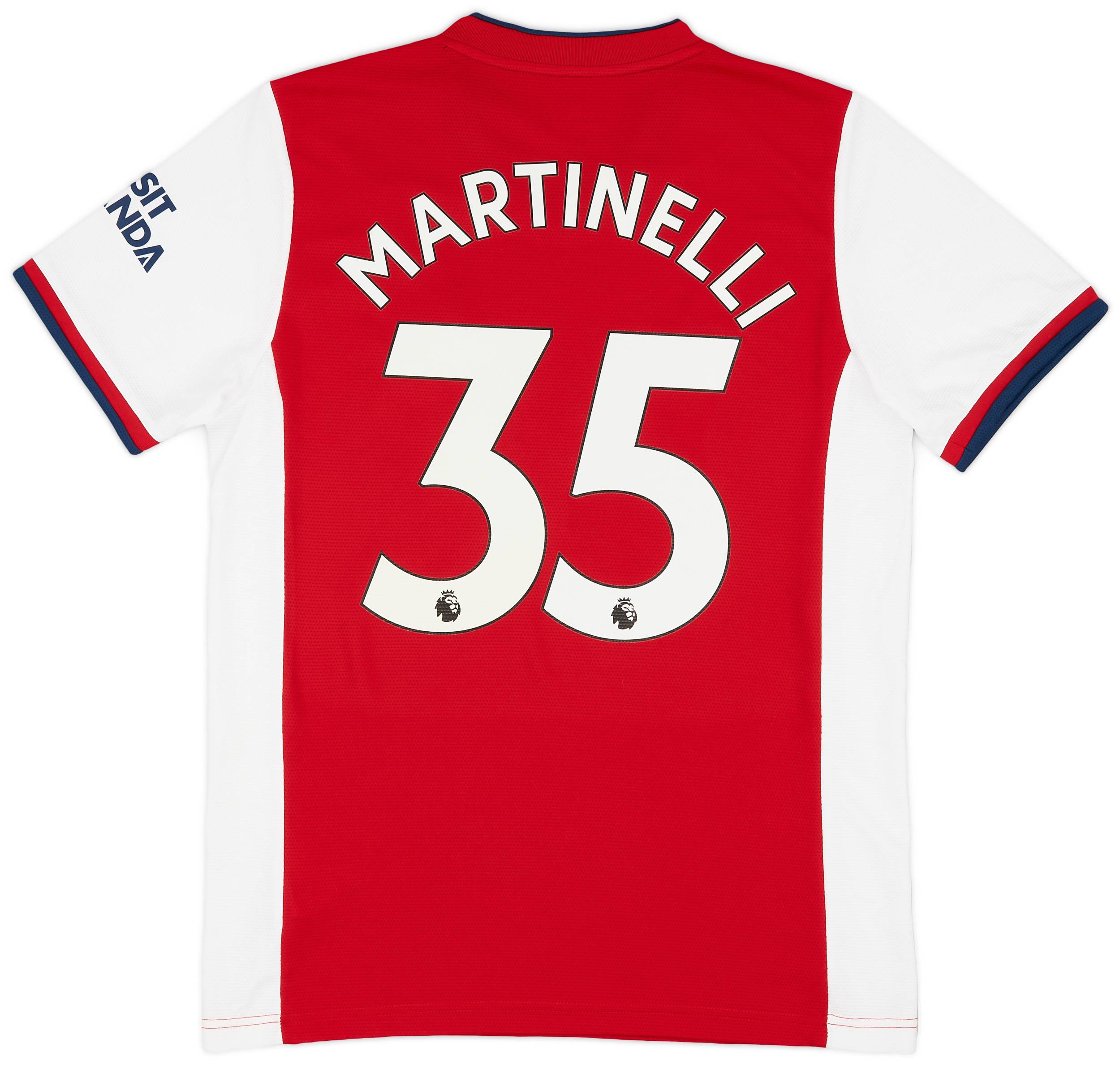 注目の福袋！ Arsenal 2021-22 Home (L) #35 Martinelli Shirt ウェア