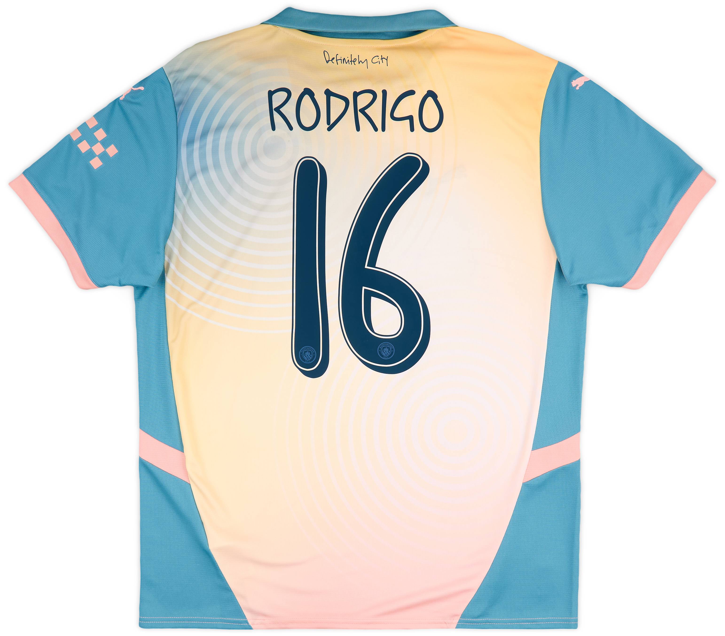新品 正規品!!  2024-25 #16 Rodrigo Shirt Fourth City Manchester ウェア