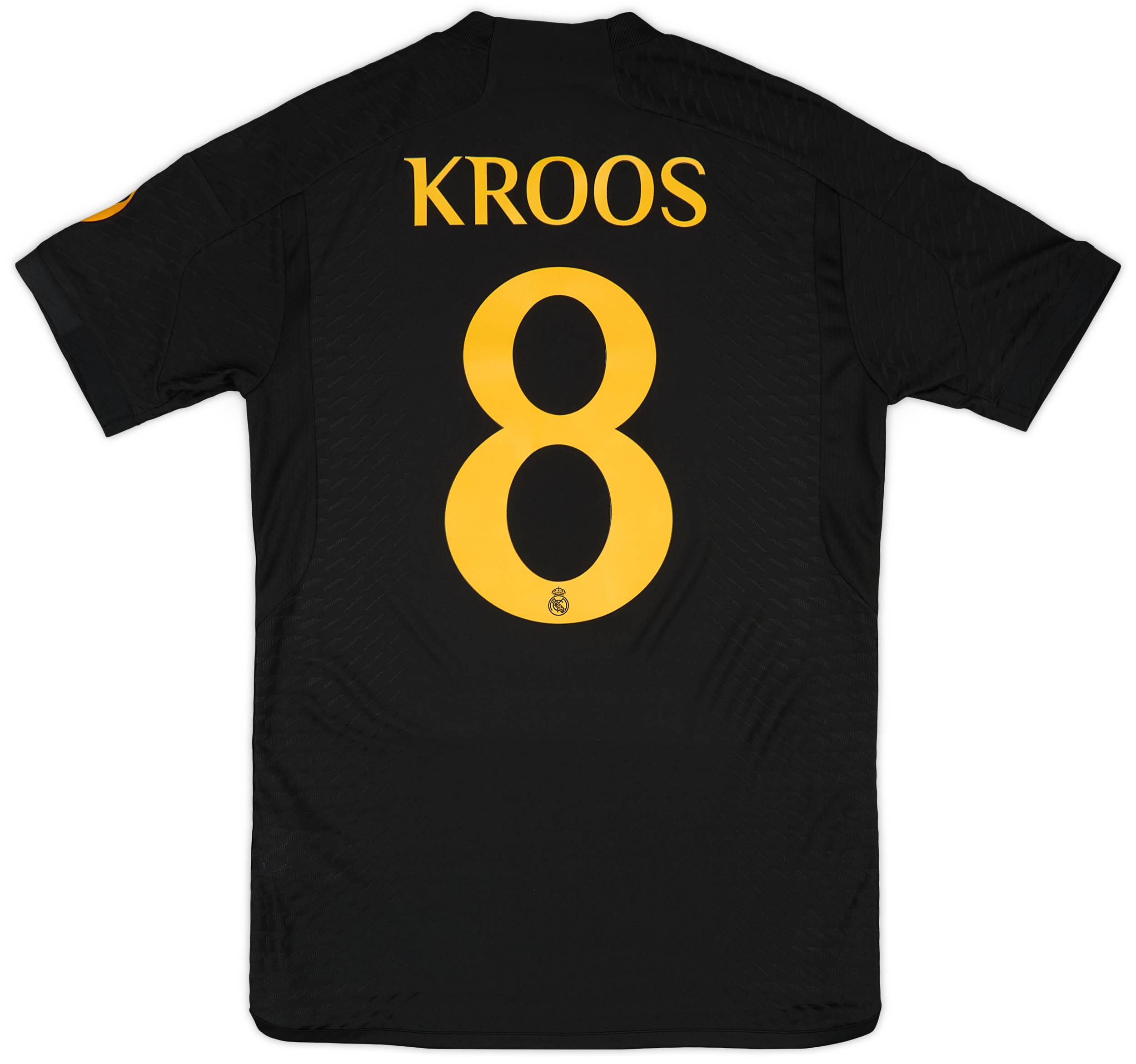 【新品 】KROOS レアルマドリード 2324 ユニフォーム 8番 半袖 新品 】KROOS レアルマドリード 2324 ユニフォーム 8番 半袖 adidas
