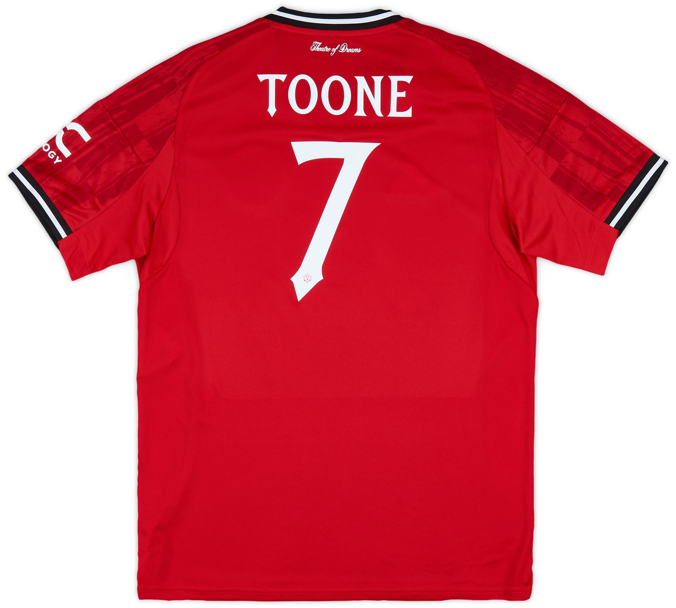 2025-26 Manchester United Home Shirt Toone #7