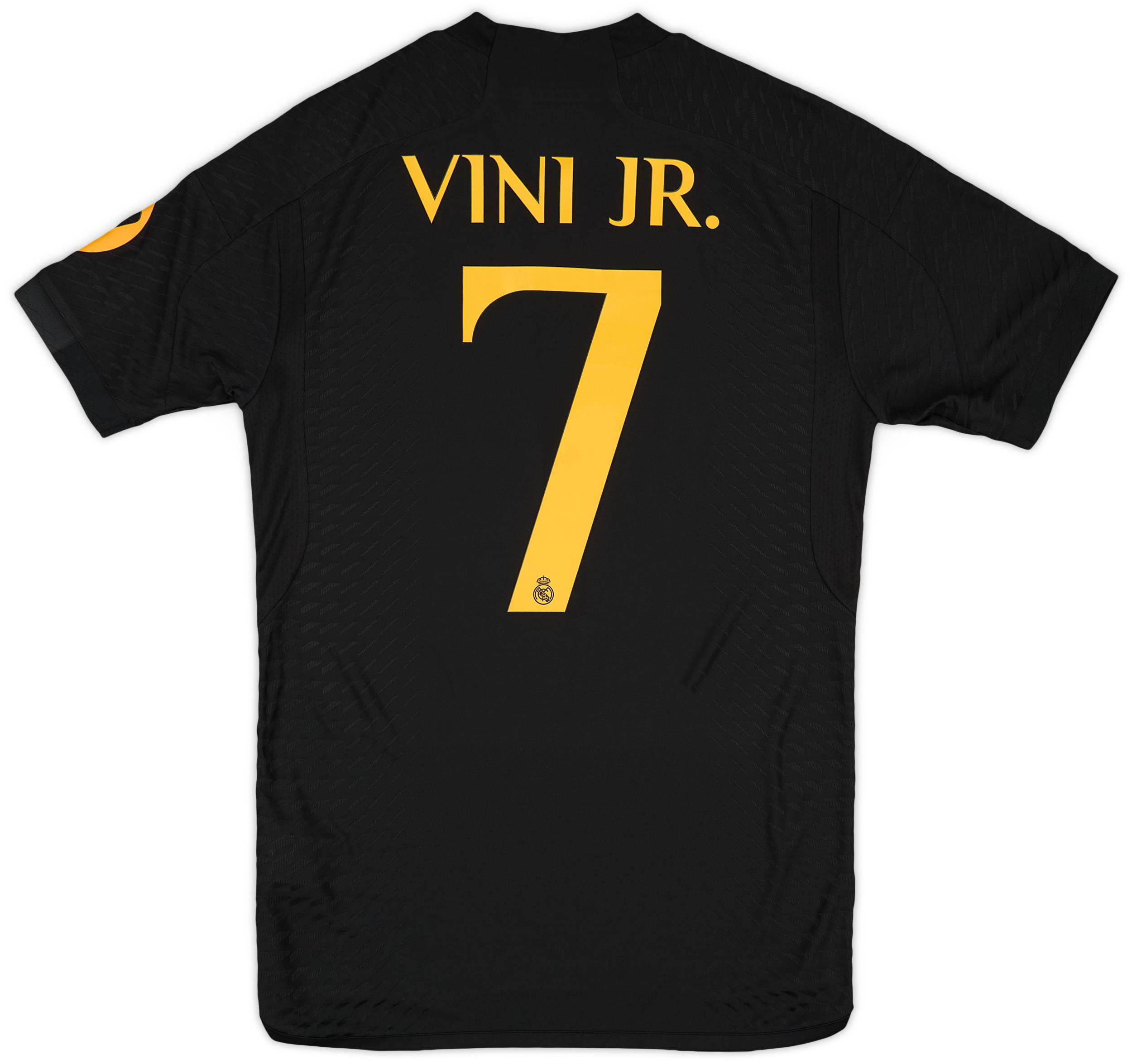 2023-24 Real Madrid Authentic Third Shirt Vini Jr. #7 (S)