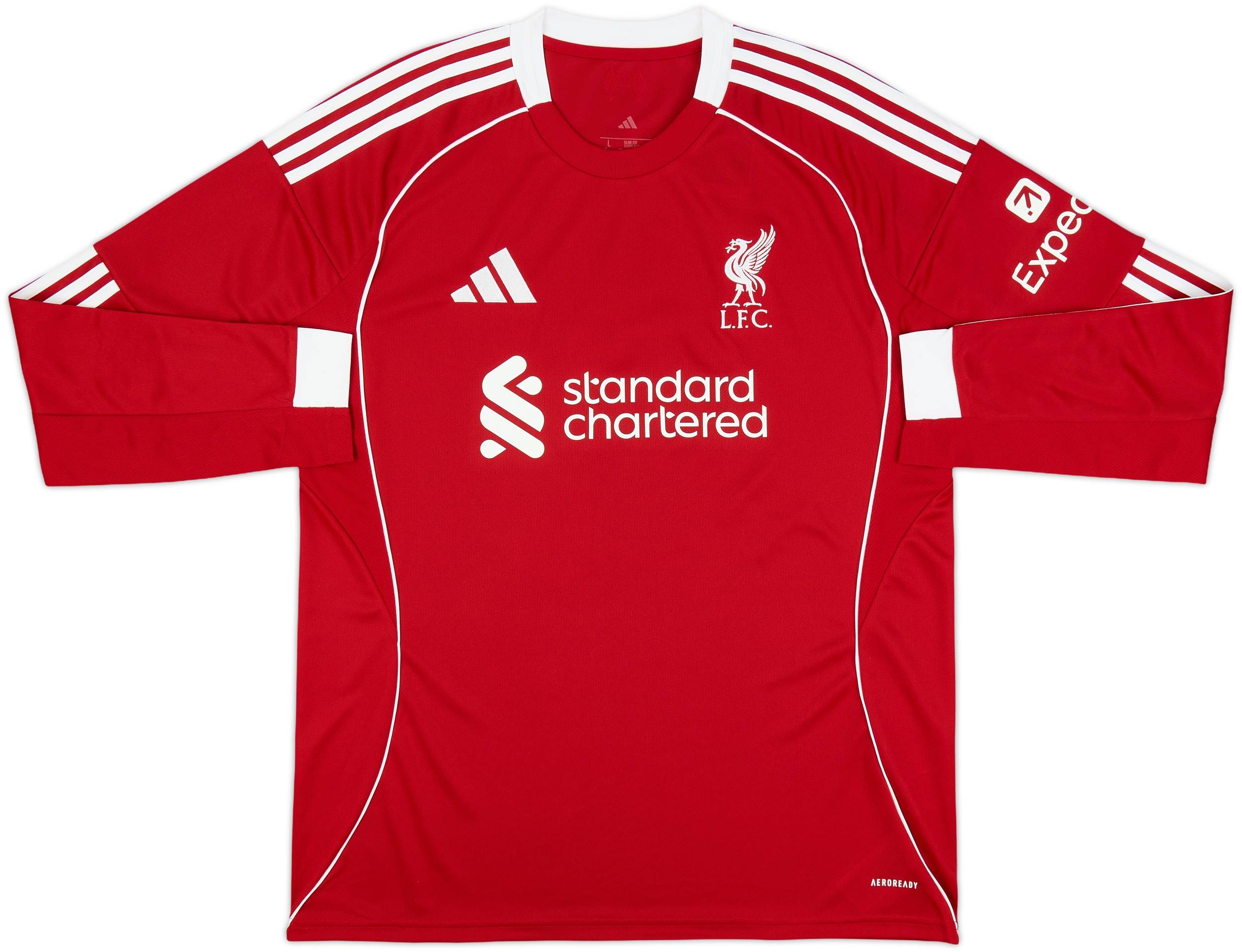 2025-26 Liverpool Home L/S Shirt Isak #9