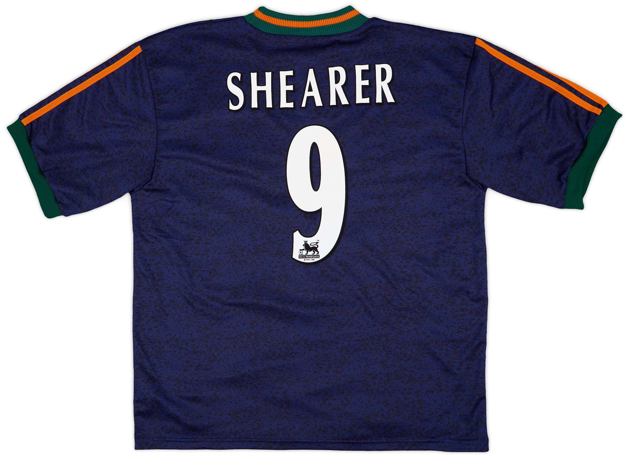 1997-98 Newcastle Away Shirt Shearer #9 - 9/10 - (XL)