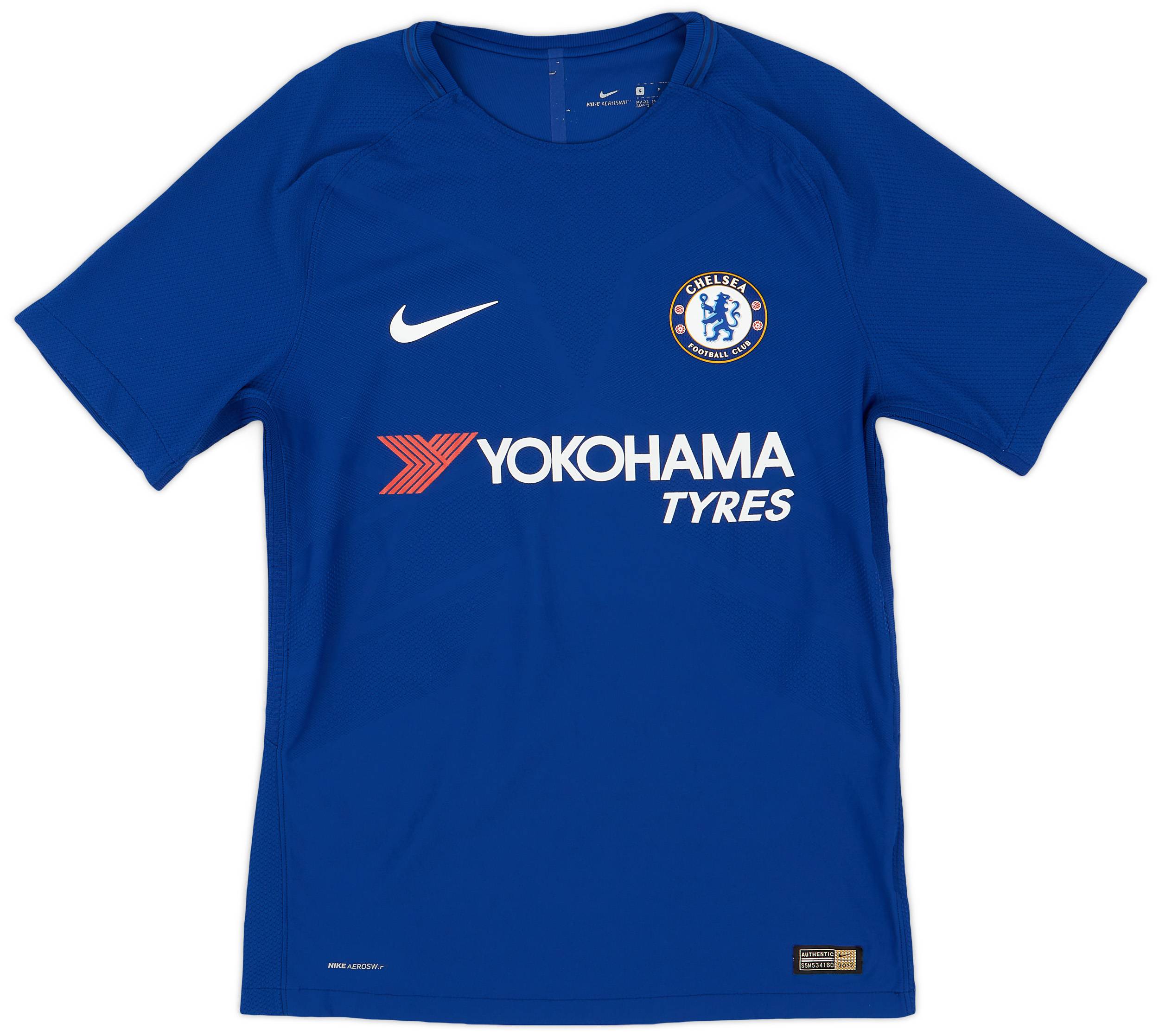 2017-18 Chelsea Authentic Home Shirt Kante #7 - 9/10 - (S)