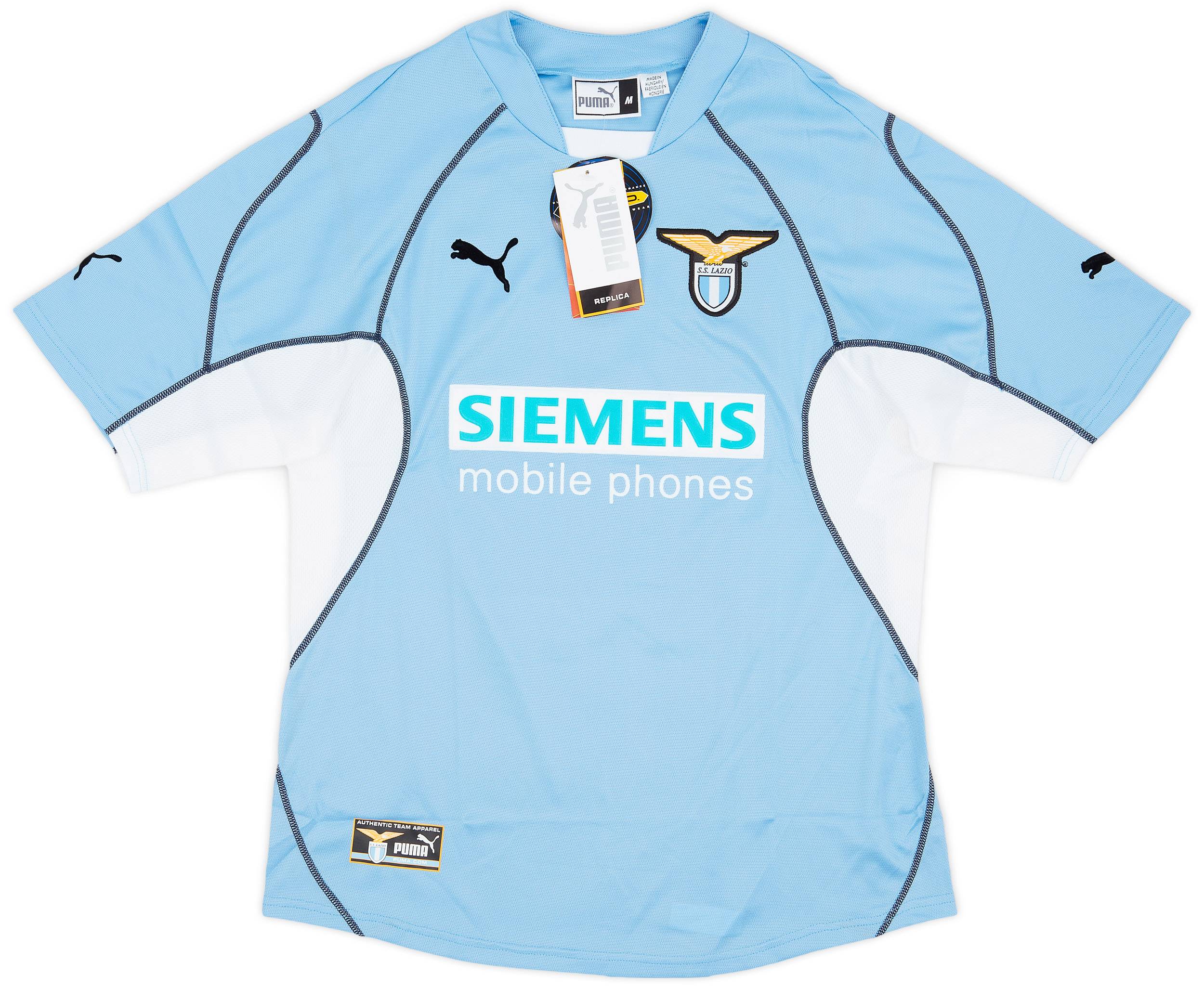 Crespo #10 Lazio SS 2001/2002 Home ORIGINAL Puma Vintage