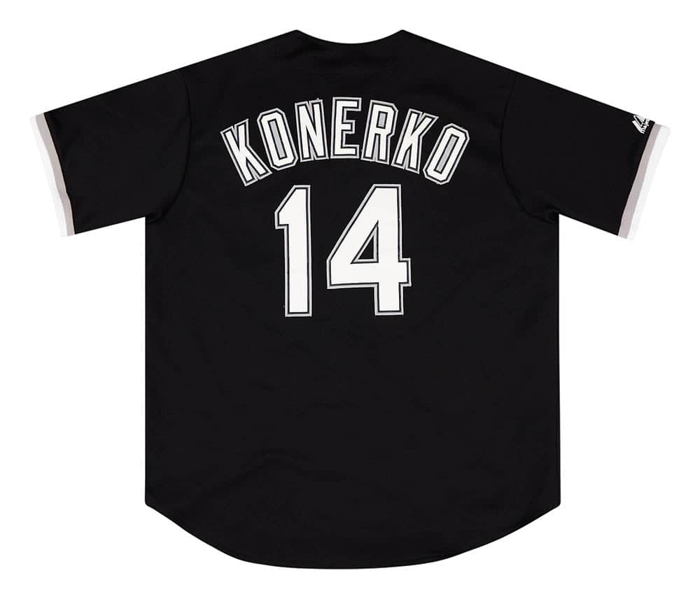 大人上品なおすすめコーデ Chicago 2009-14 White Jersey Majestic #14 Konerko Sox 空気清浄機・イオン発生器