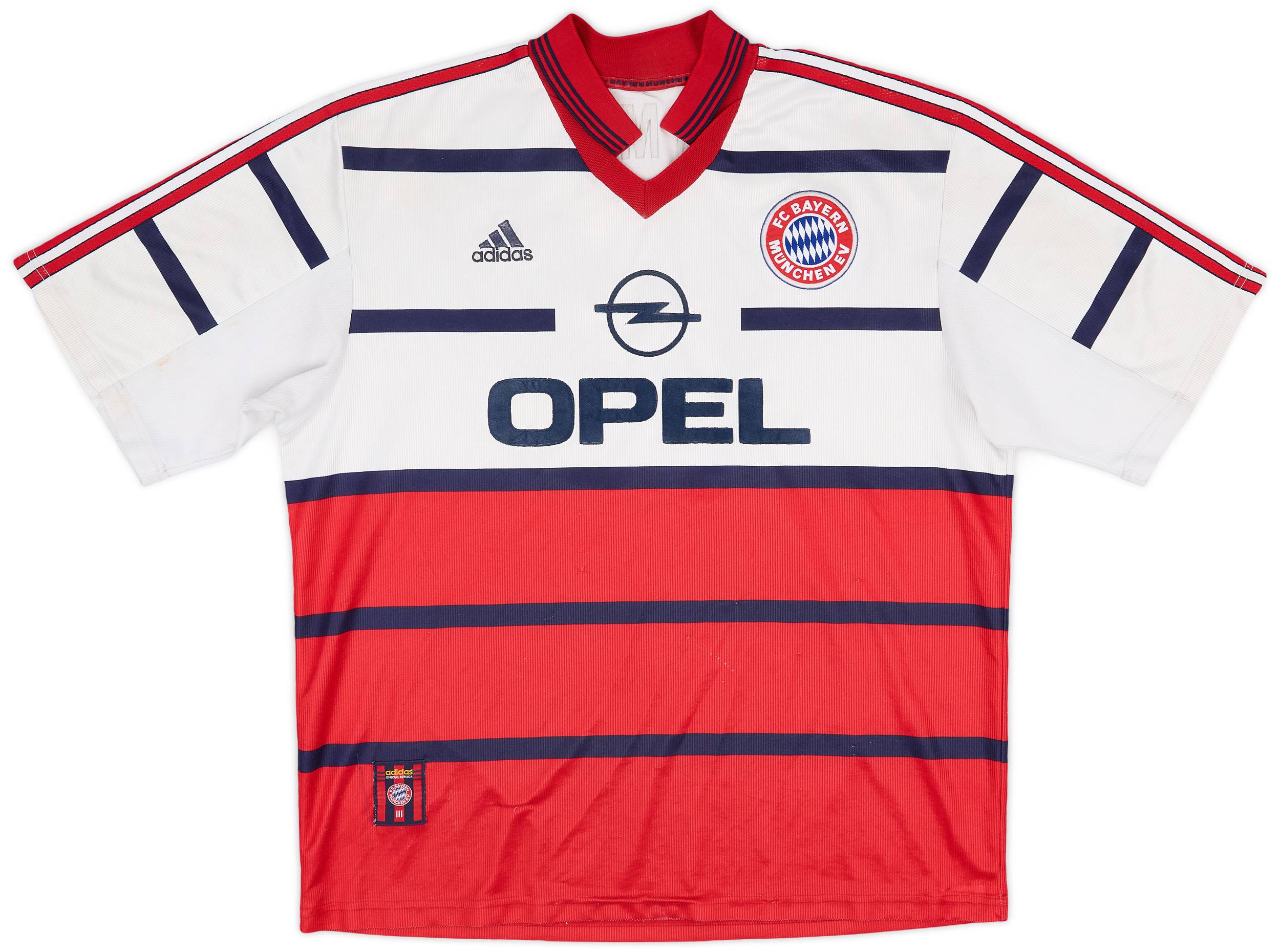 1998-00 Bayern Munich Player Issue Away Shirt Matthaus #10