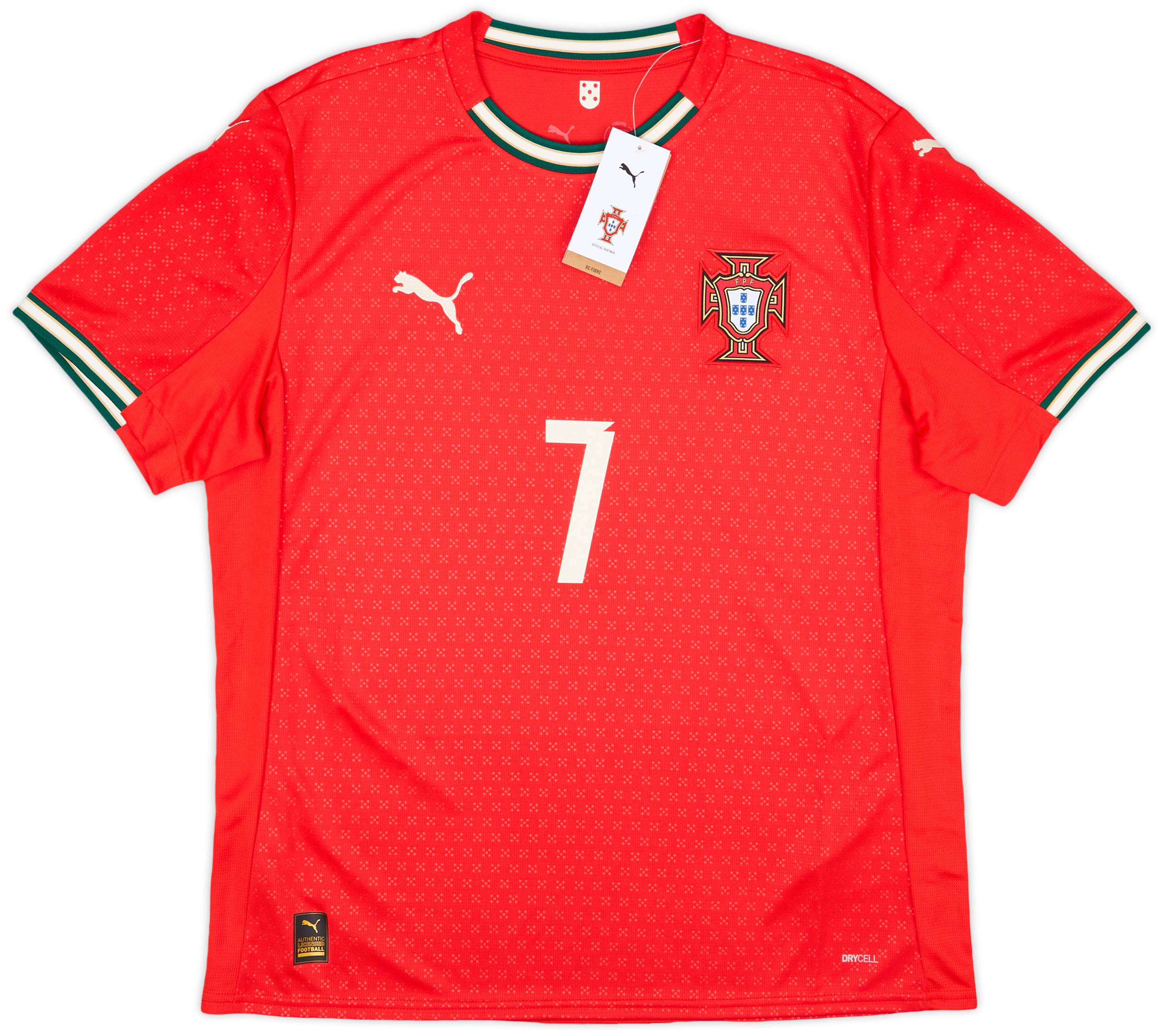 セブンイレブン 冬ギフト カタログ 2025-26 Portugal Home Shirt Ronaldo #7 ウェア