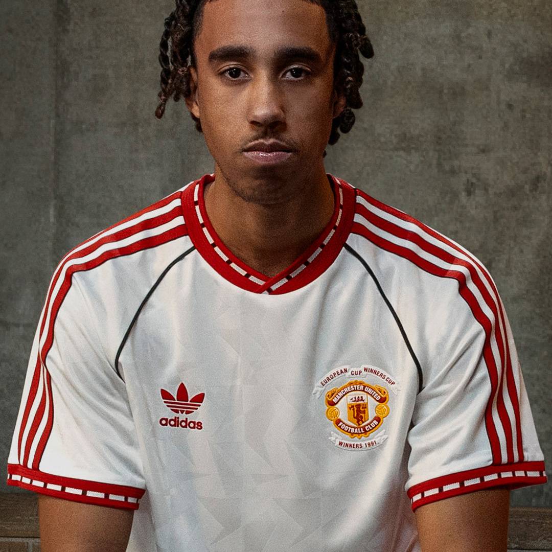 1991 Manchester United adidas Originals Reissue Away Shirt