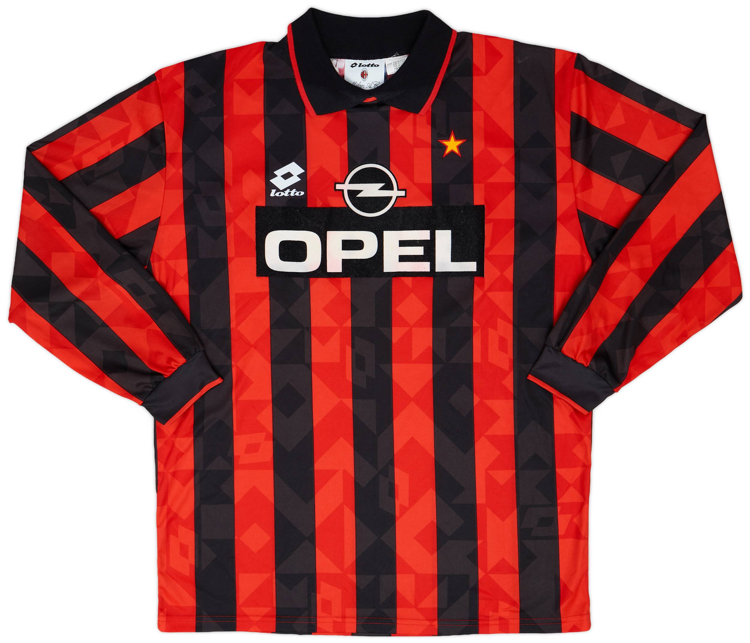 MILAN HISTORICAL HOME JERSEY 1993/94 | AC Milan Store