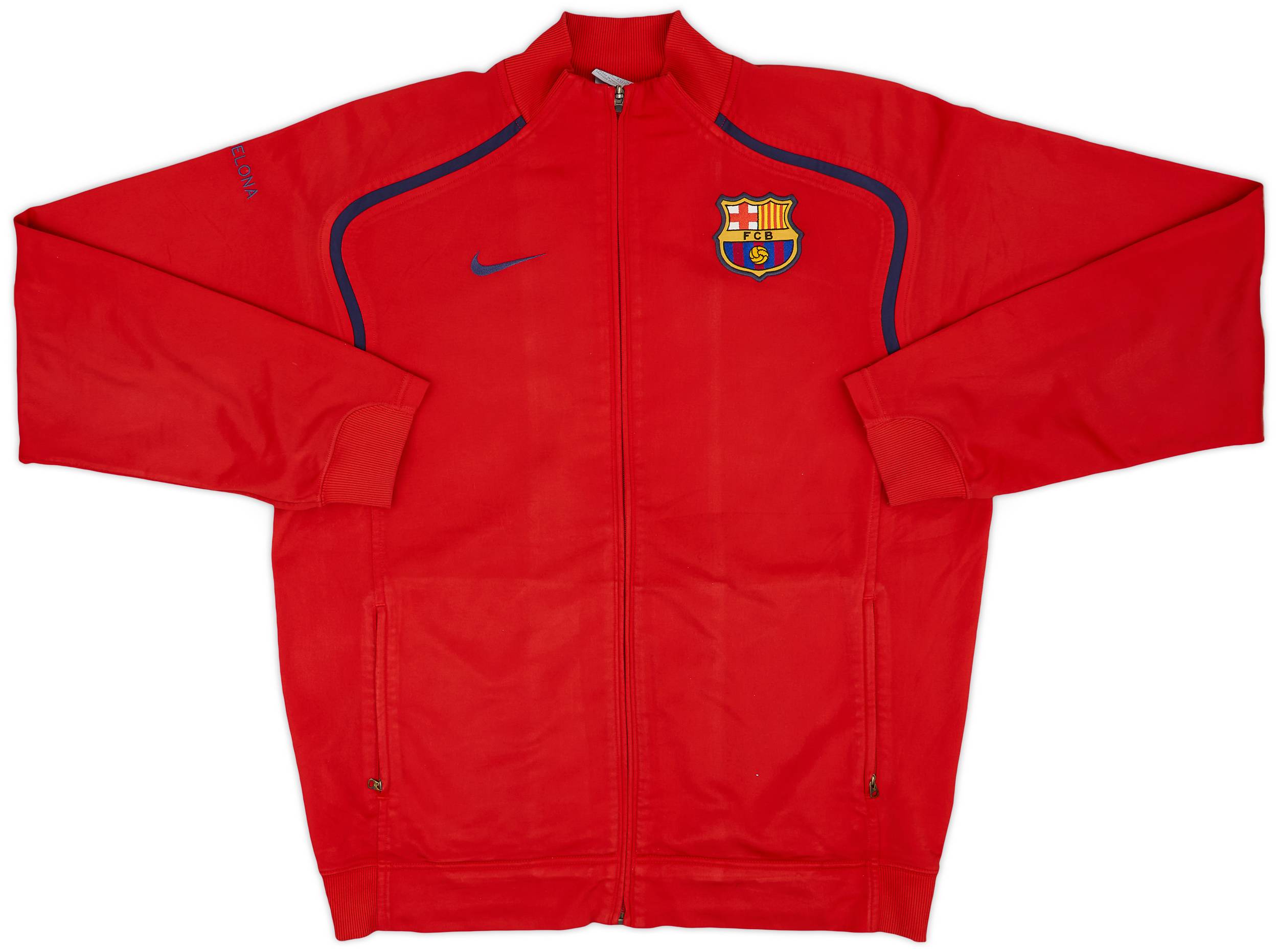 Nike FC Barcelona ジャージ 2015-16 Barcelona Nike Track Jacket - 8/10 - (S)