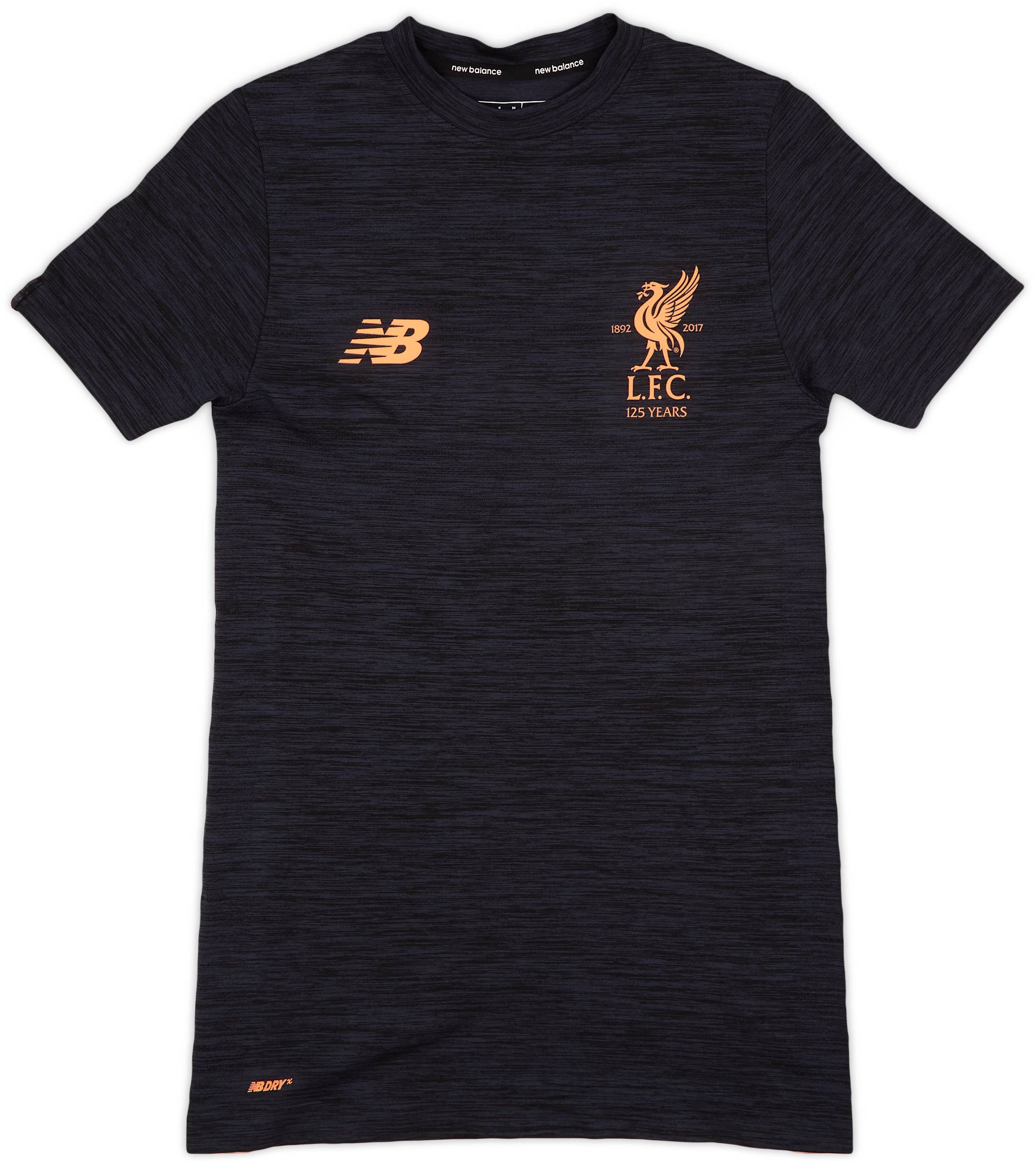 2017-18 Liverpool New Balance Training Shirt - 9/10 - (S)