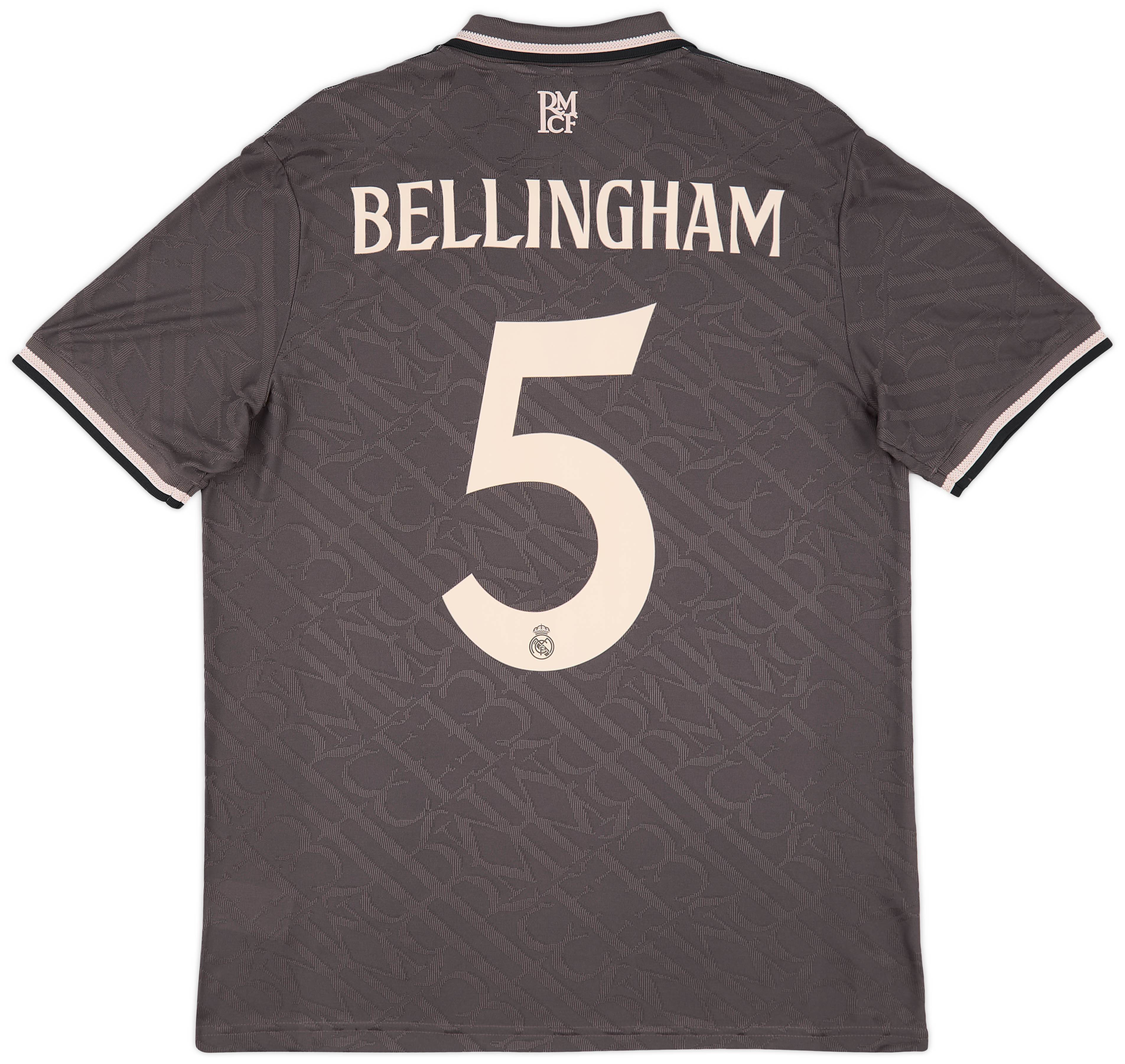 2024-25 Real Madrid Authentic Third Shirt Bellingham #5