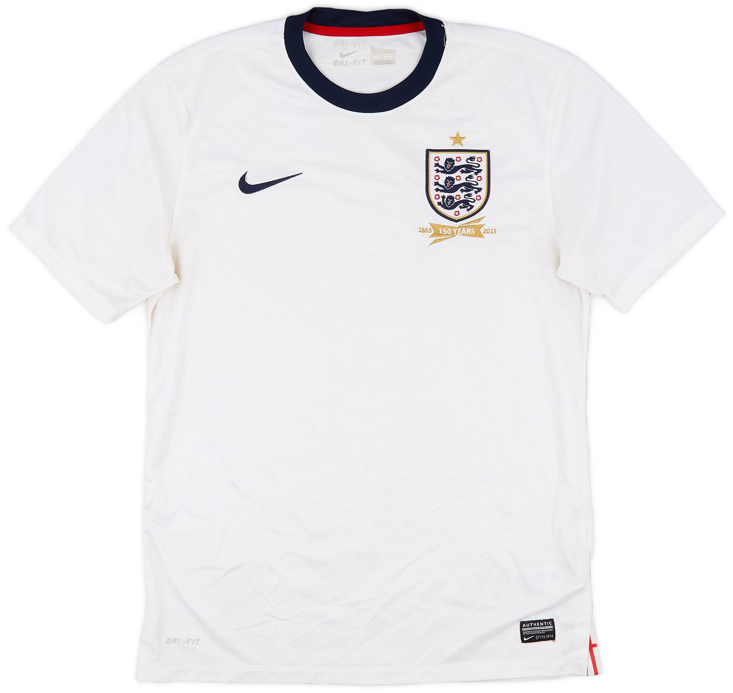 2013 England 150th Anniversary Home Shirt - 7/10 - (M)