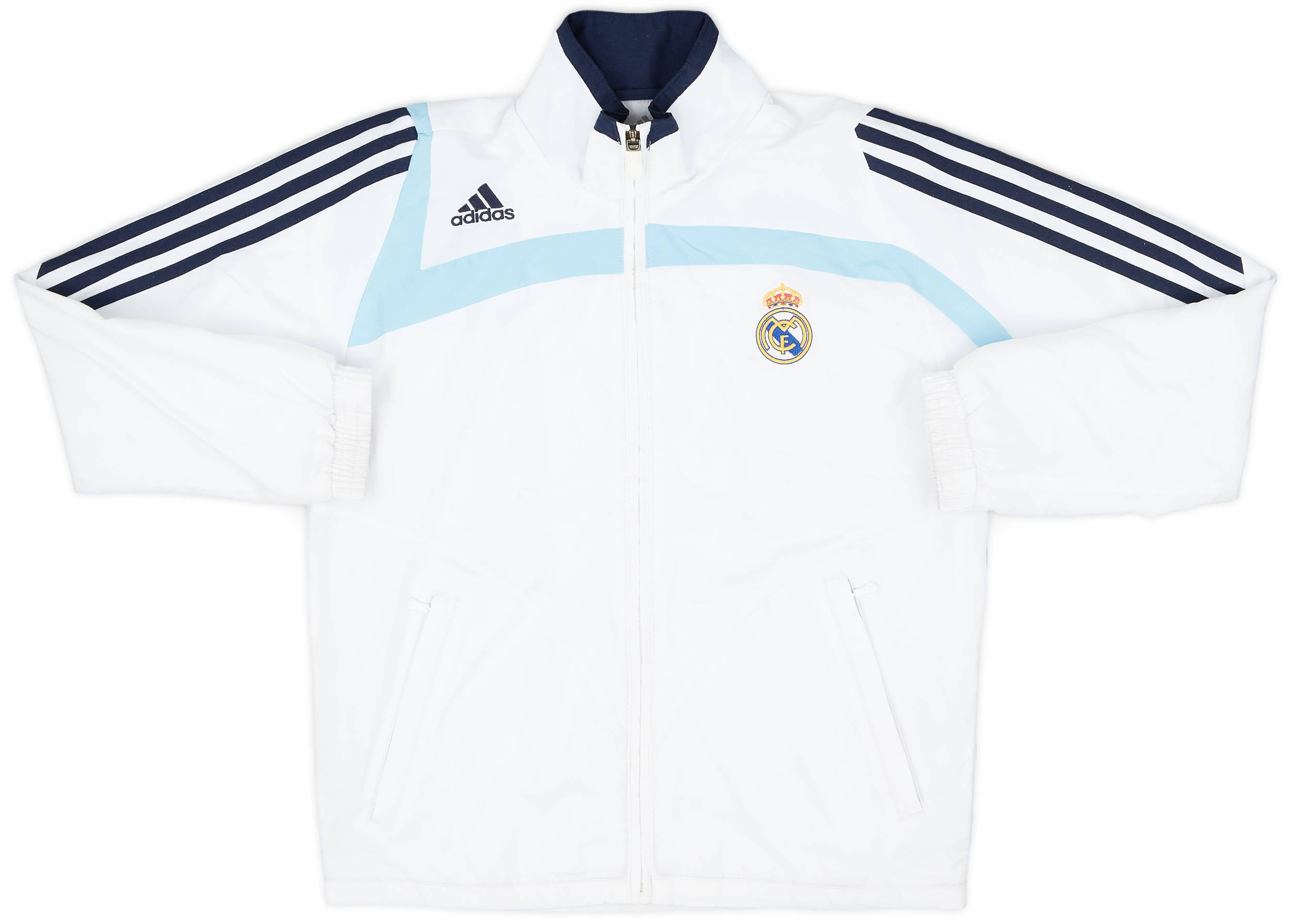2007-08 Real Madrid adidas Track Jacket - 9/10 - (M.Boys)
