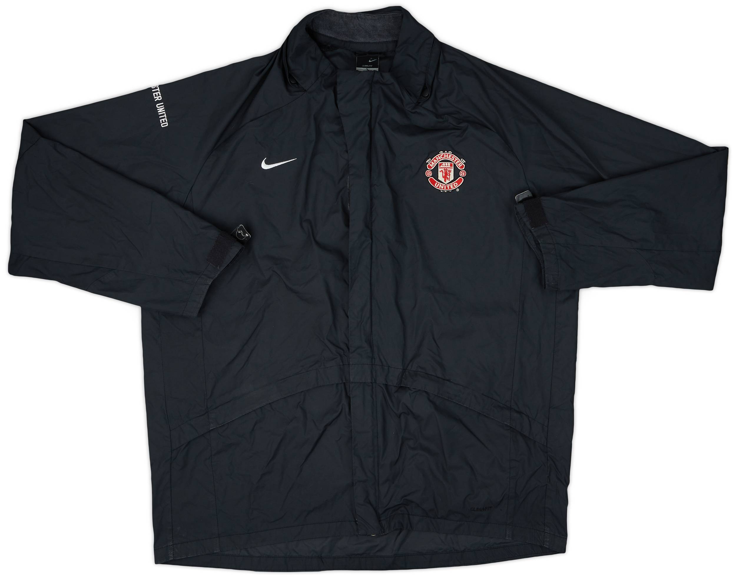 2006-07 Manchester United Nike Hooded Rain Jacket - 5/10 - (L)