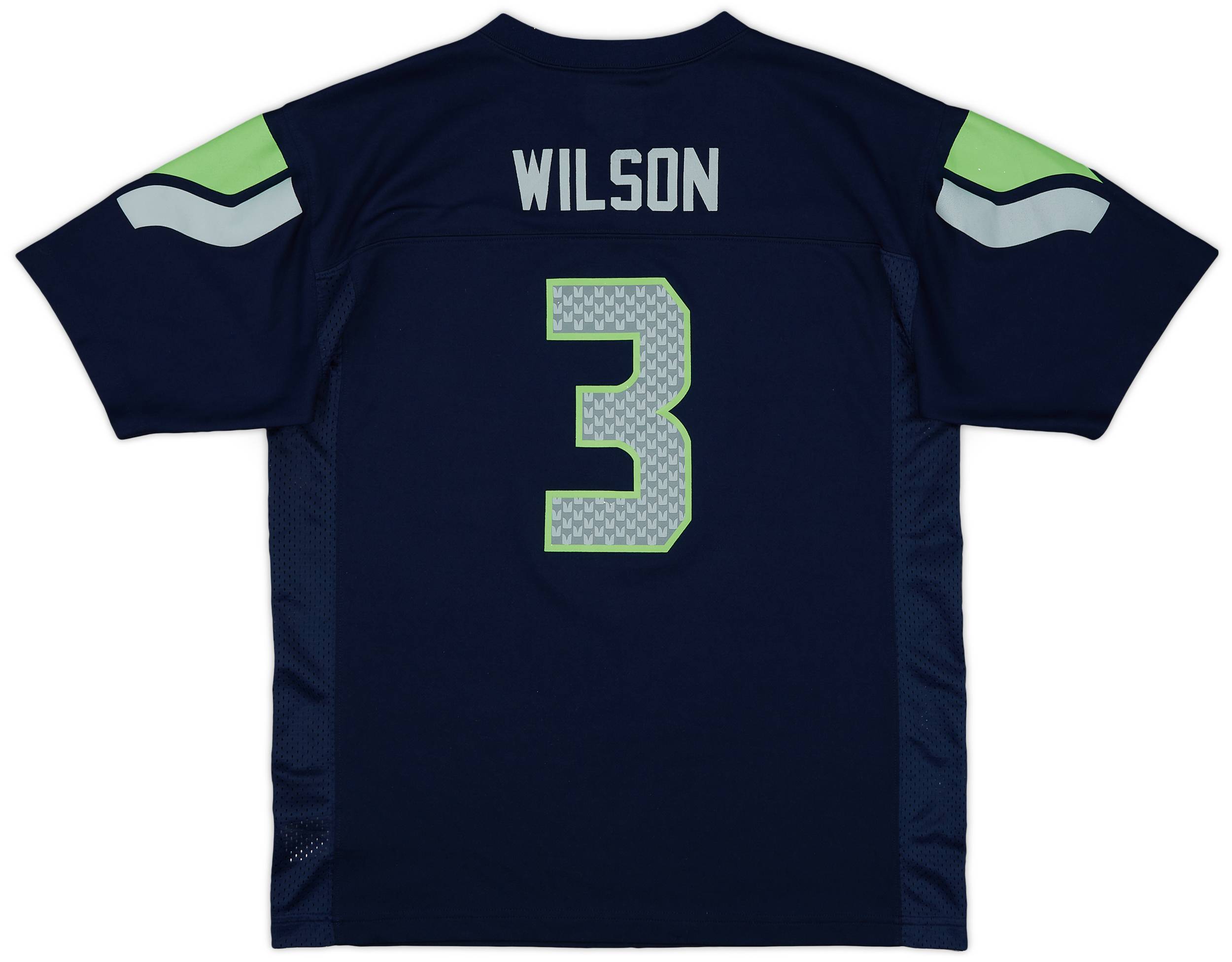 2012-18 Seattle Seahawks Wilson #3 NFL Replica Home Jersey