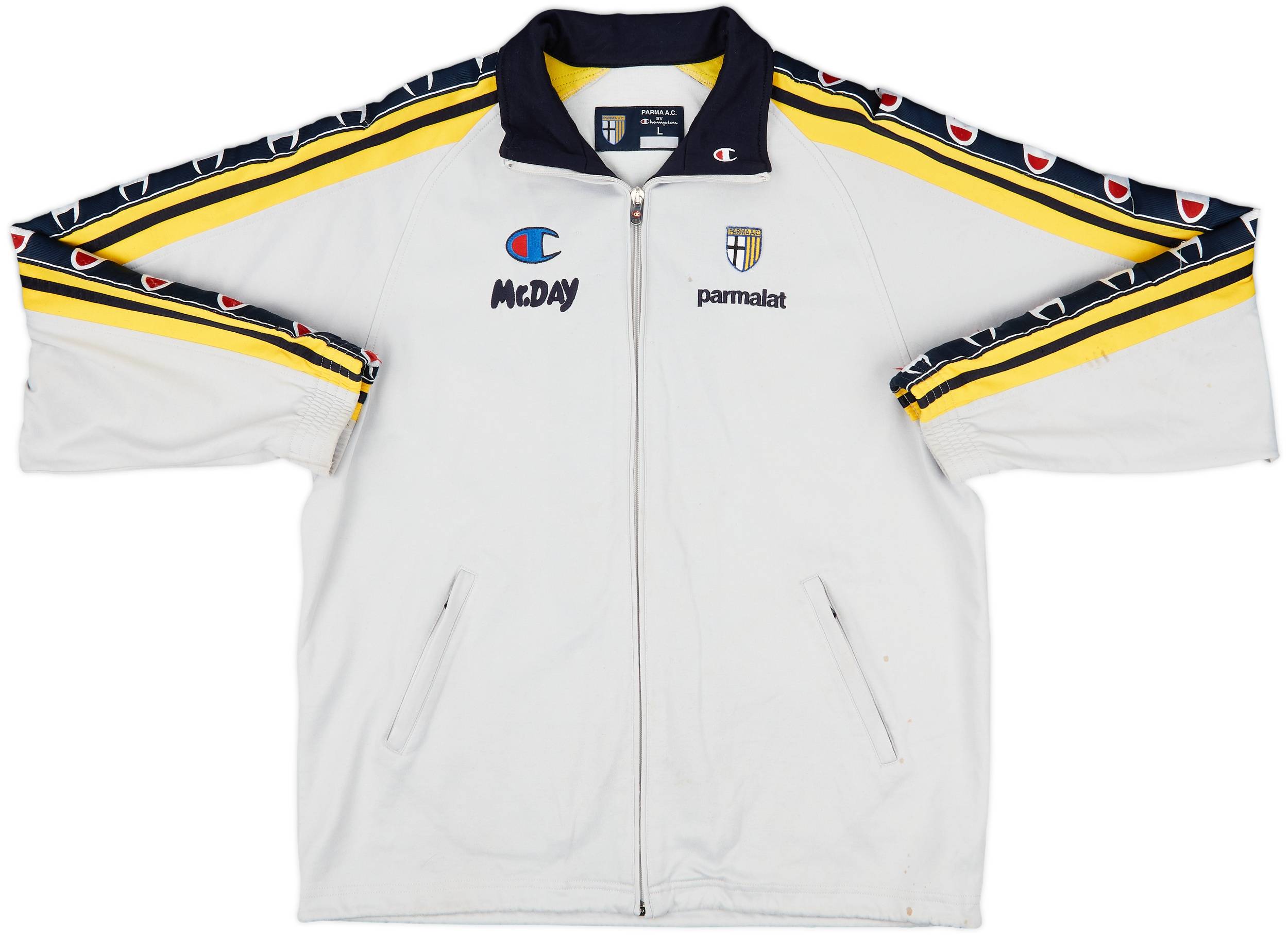 2001-02 Parma Champion Track Jacket - 8/10 - (L)