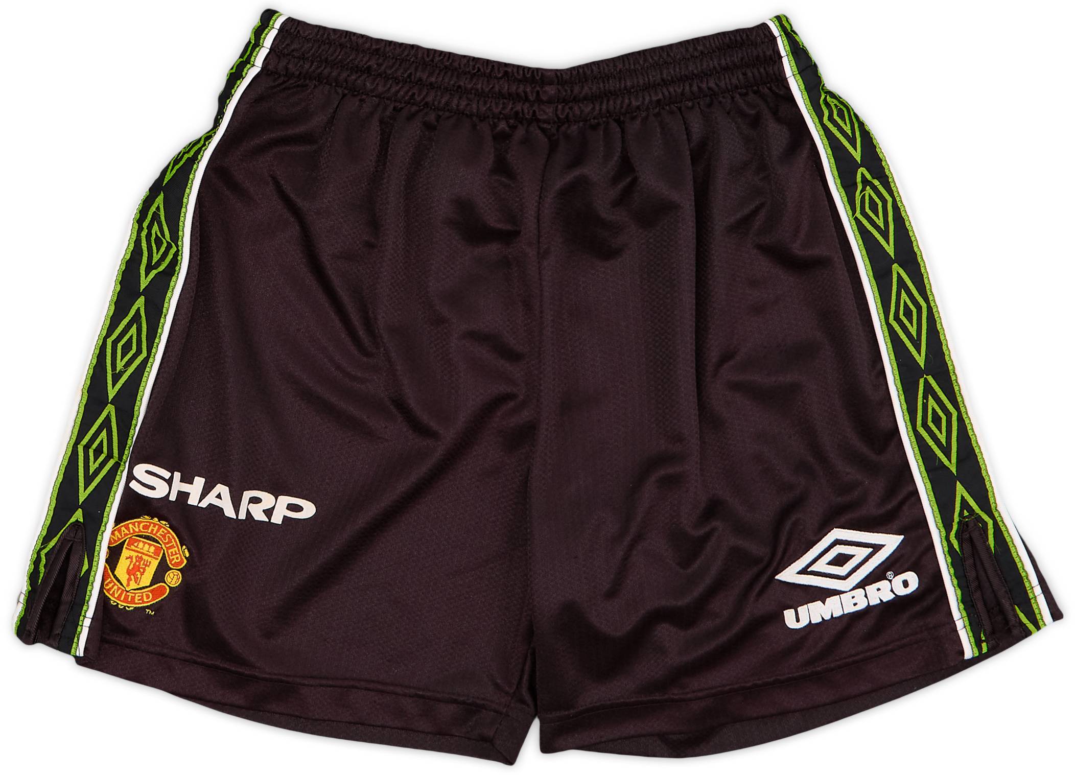【NEW限定品】 1998-99 Manchester (S) - 9/10 - Shorts Third United ウェア