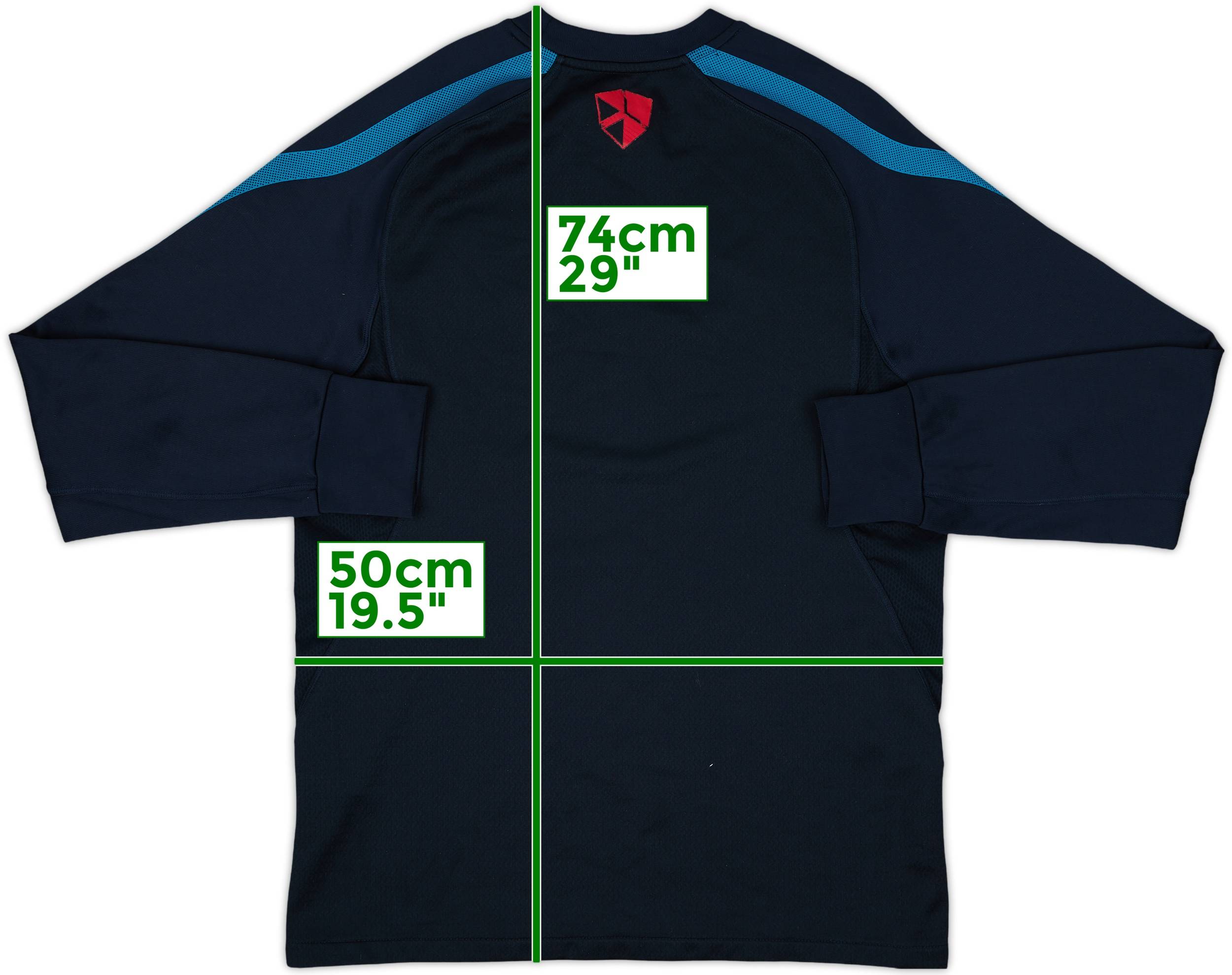 2010-11 Barcelona Nike Sweat Top - 5/10 - (M)