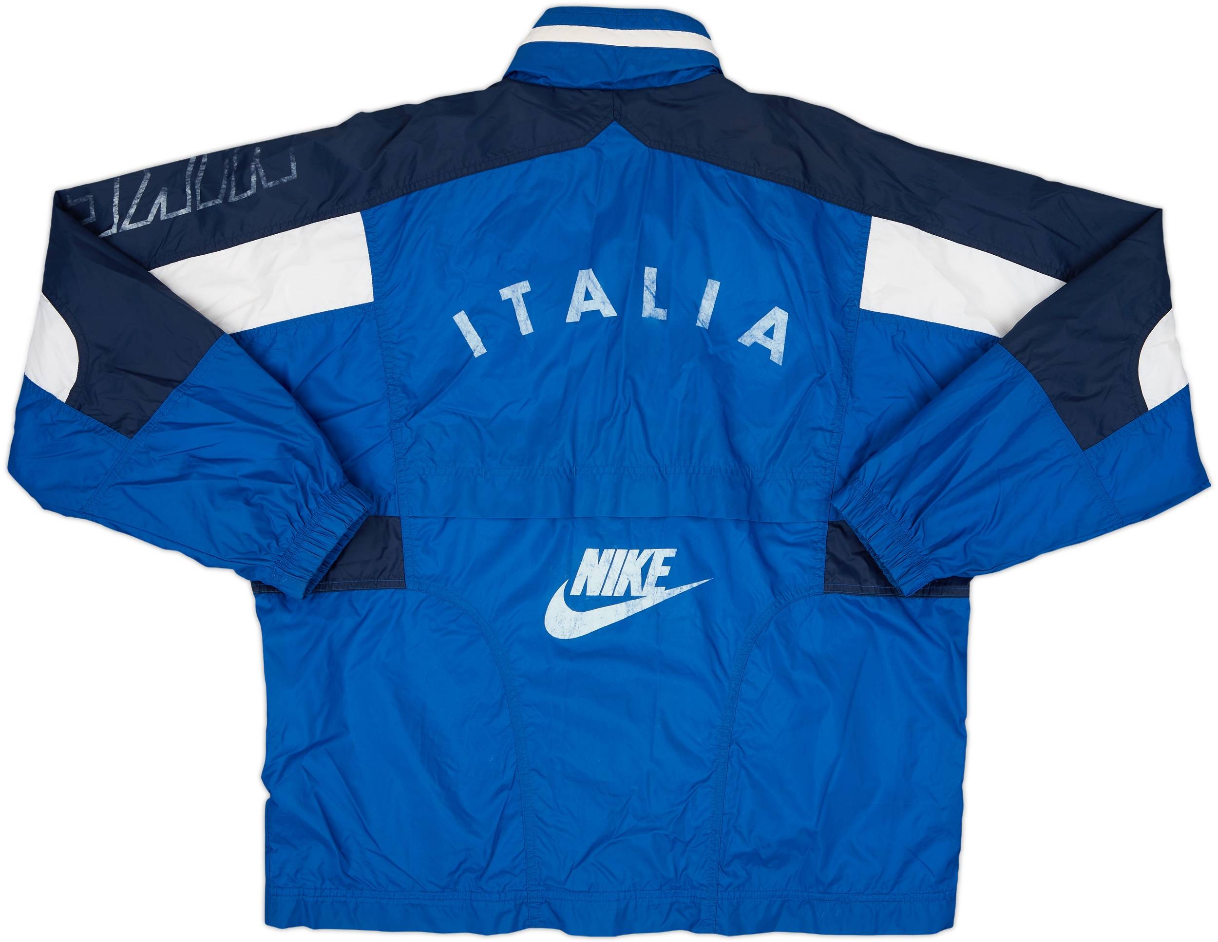 1996-97 イタリア代表　Nike ウィンドブレーカー 1996-97 Italy Nike Rain Jacket - 7/10 - (M)
