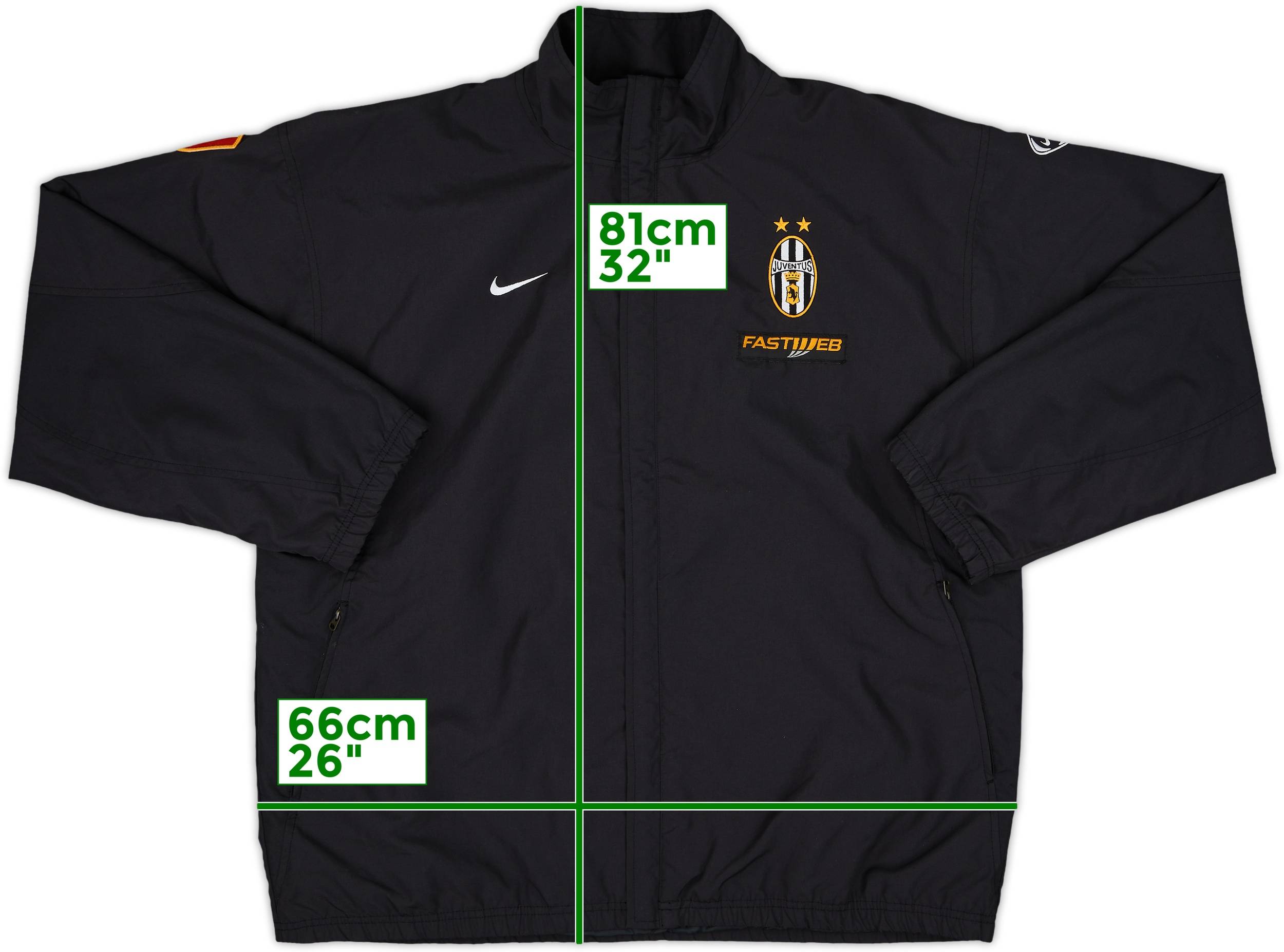 2003-04 Juventus Nike Track Jacket - 8/10 - (XL)