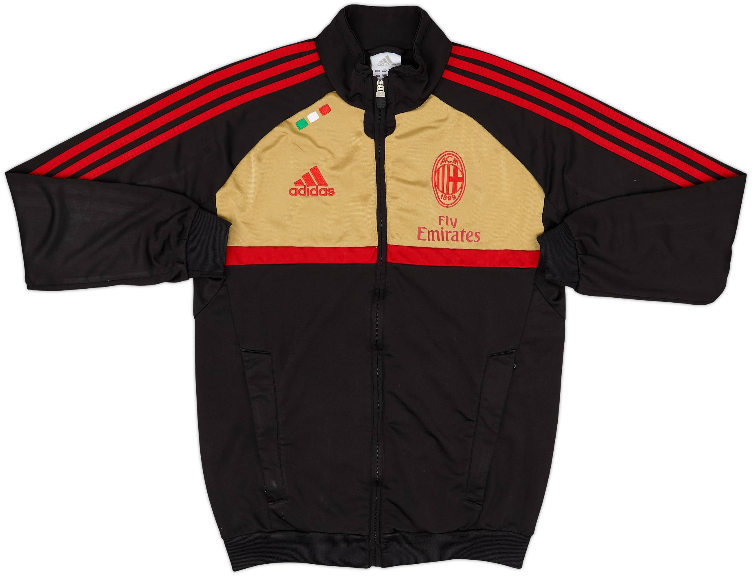 2011-12 AC Milan adidas Track Jacket - 8/10 - (XL)