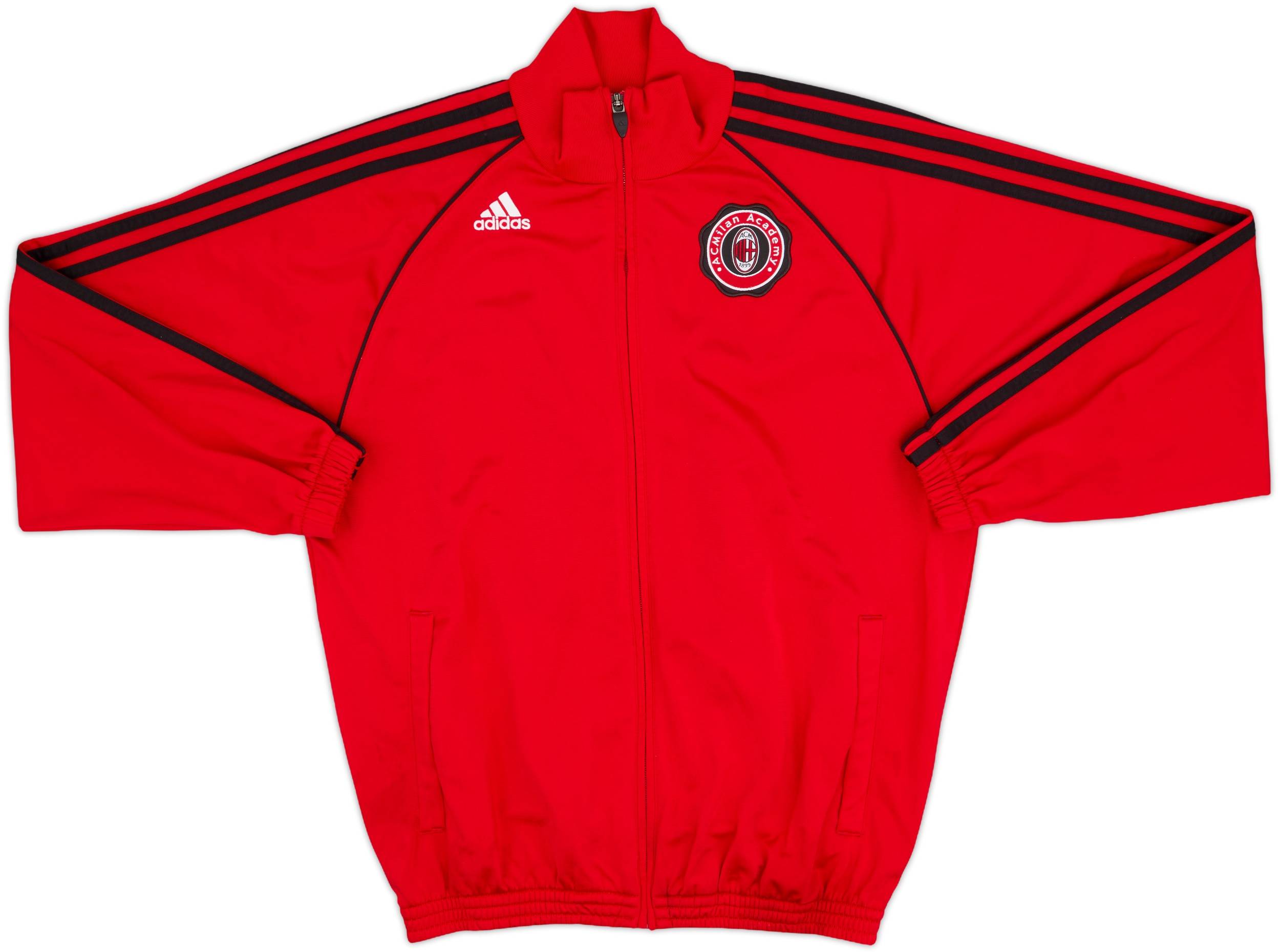 2011-12 AC Milan adidas Track Jacket - 8/10 - (XL)