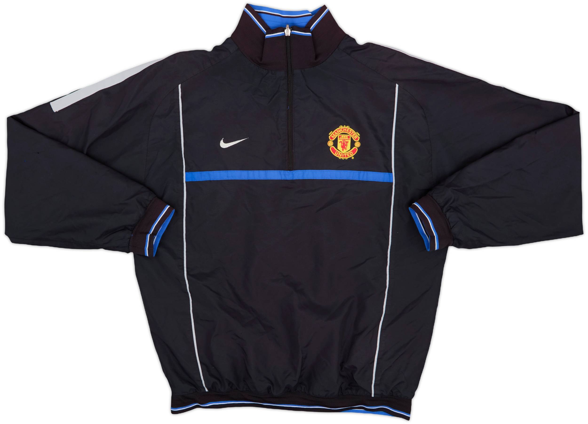 激安直営店 Reversible Nike United Manchester 2002-03 1/4 Top Drill Zip ウェア