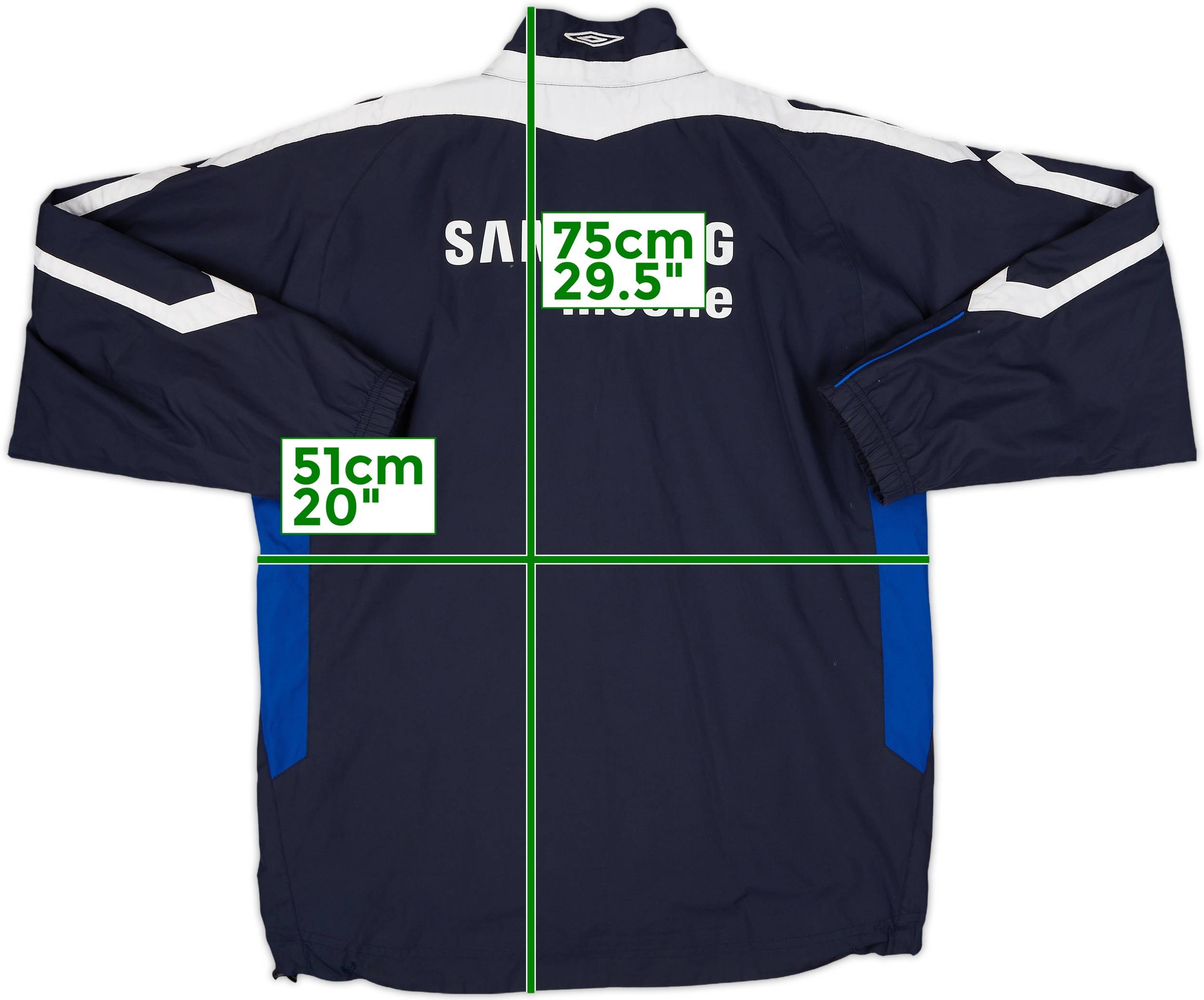 2005-06 Chelsea Umbro Track Jacket - 7/10 - (L.Boys)