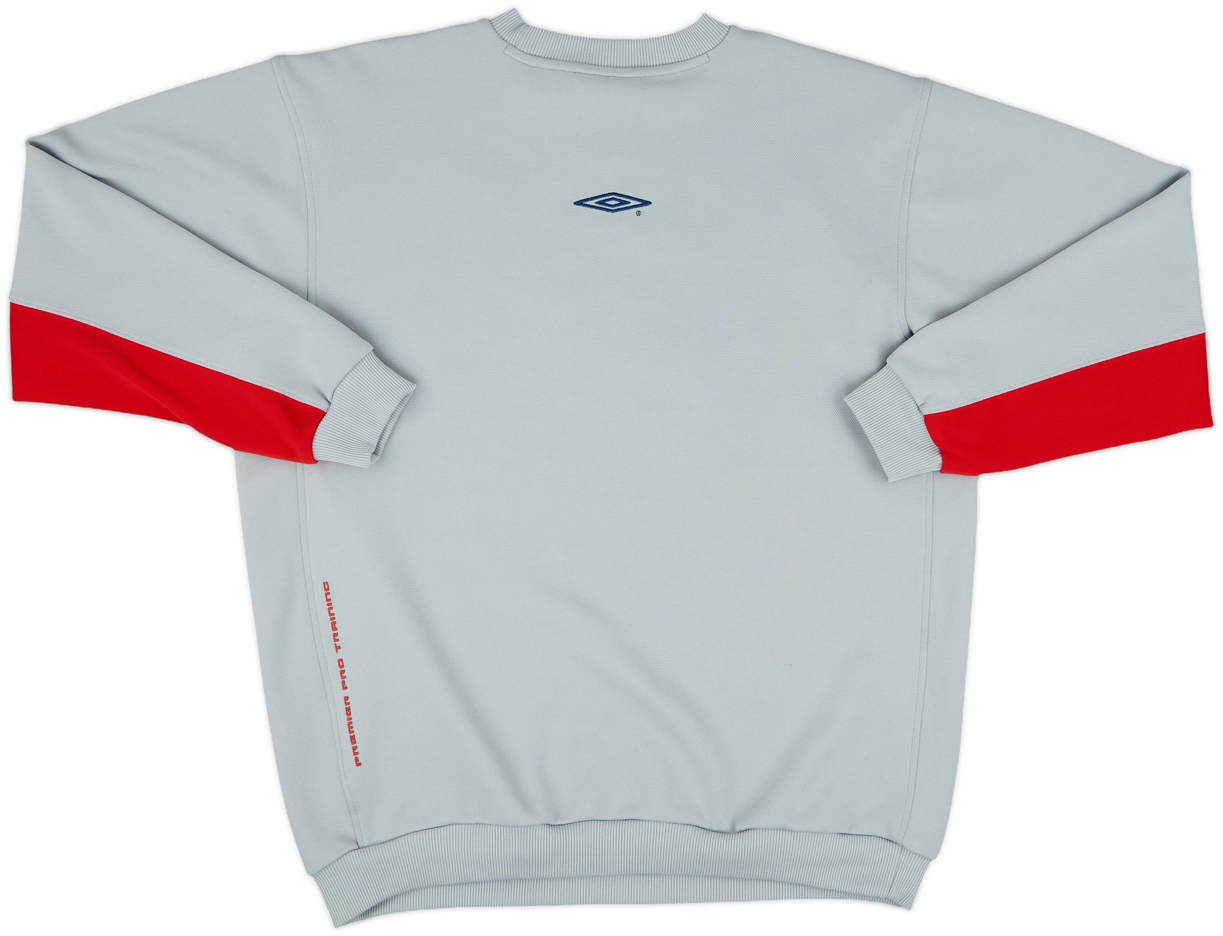 2004-06 England Umbro Sweat Top - 8/10 - (L)