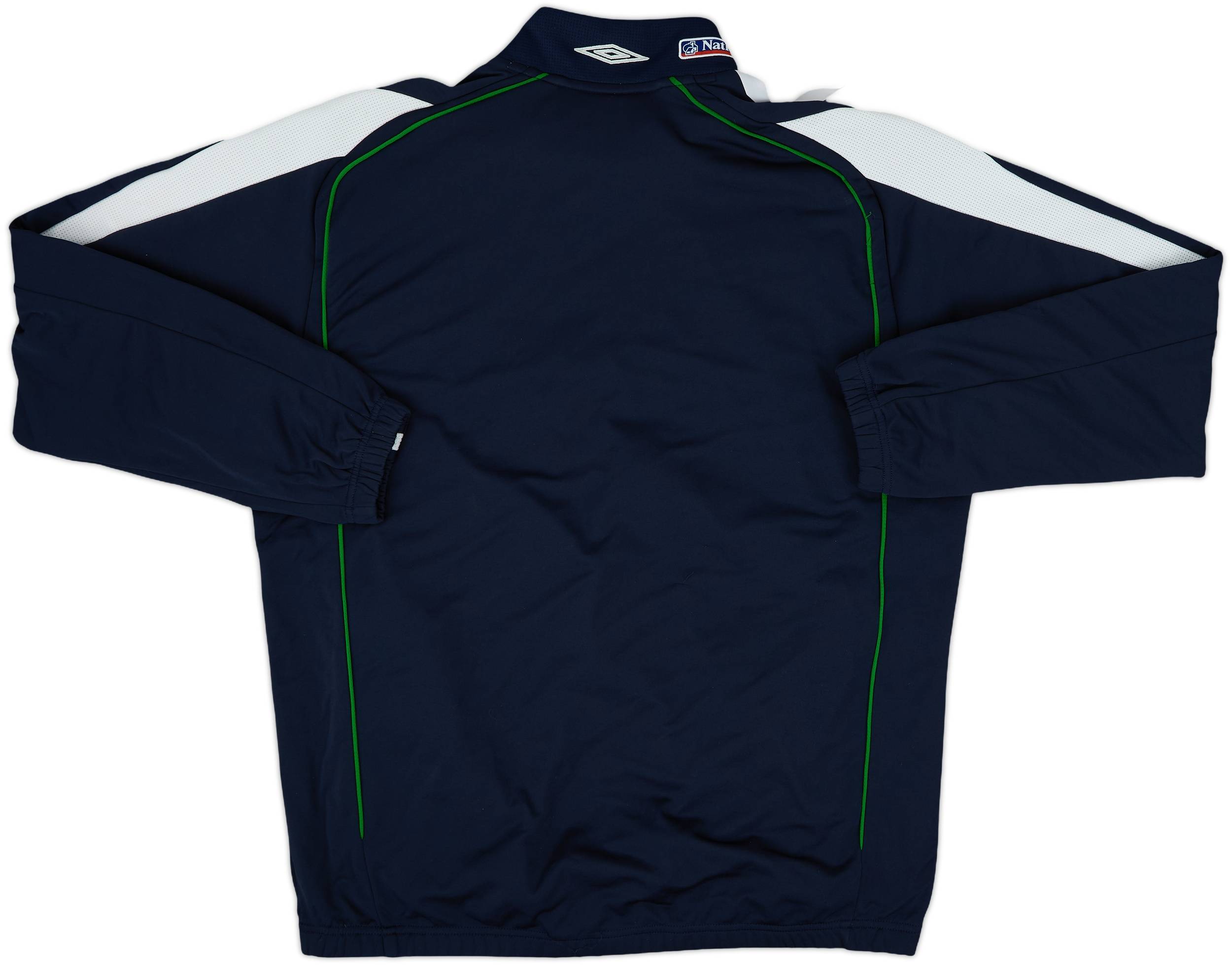2007-09 Northern Ireland Umbro 1/4 Zip Drill Top - 6/10 - (XL)