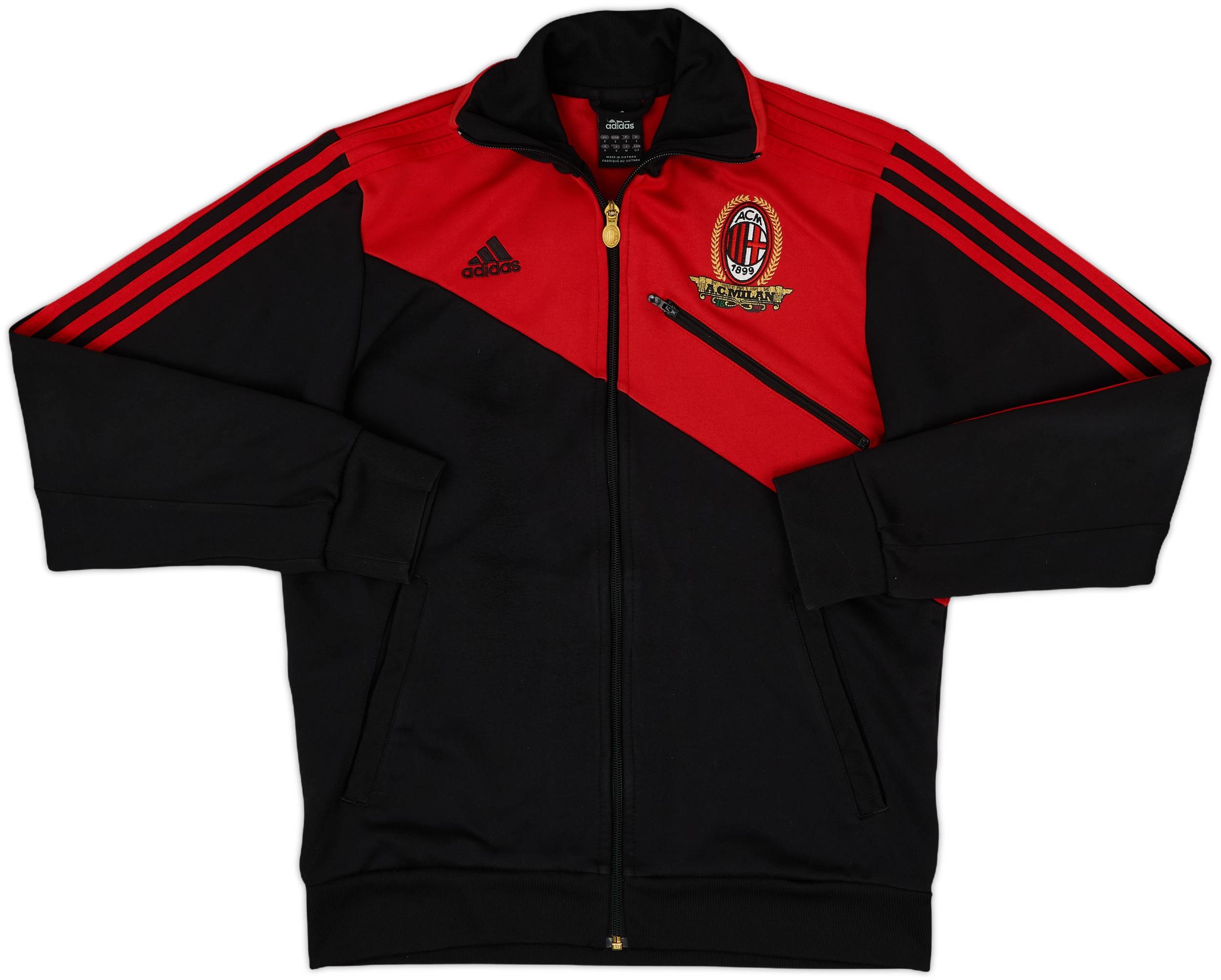 2010-11 AC Milan adidas Track Jacket - 9/10 - (M)