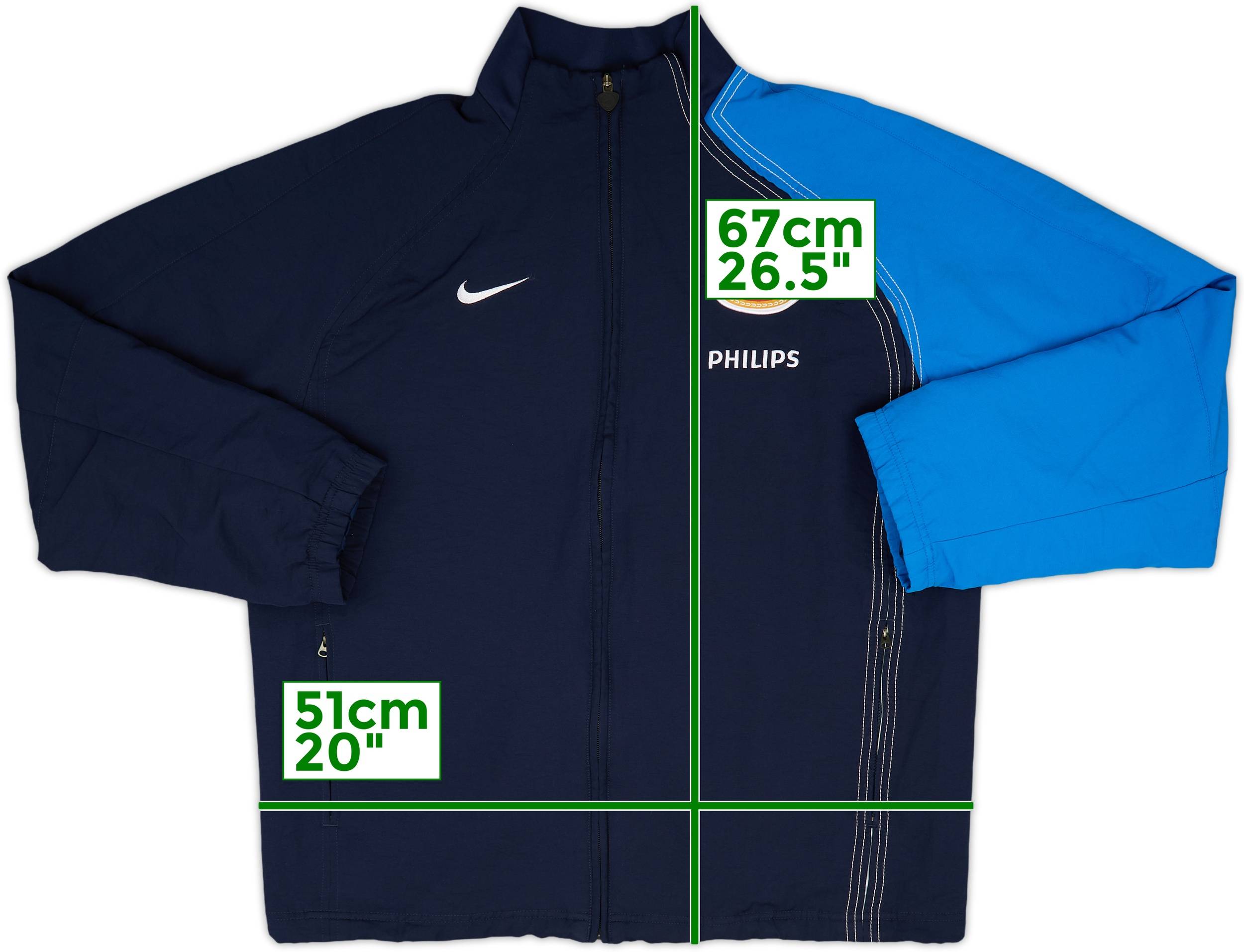 vintage】Nike PSV ジャケット 青 XL