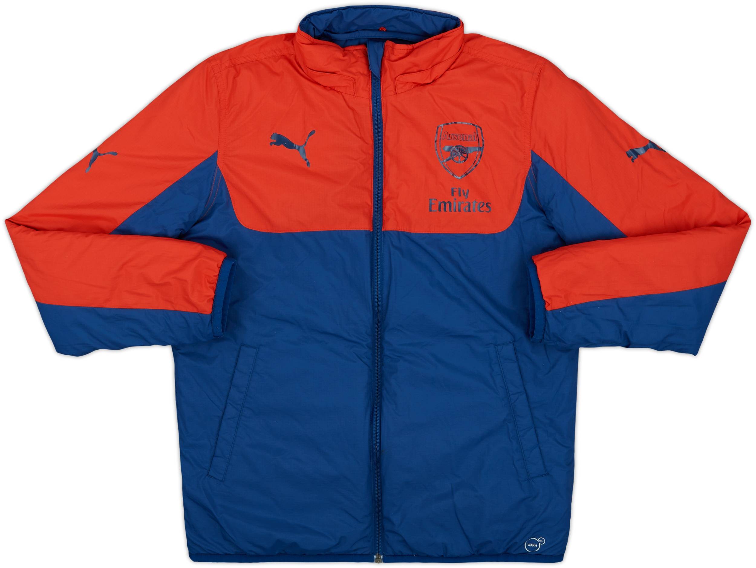 2014-15 Arsenal Puma Padded Coat - 9/10 - (XL.Boys)