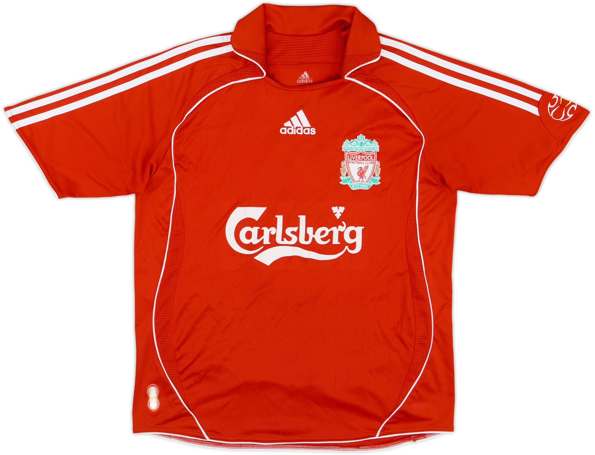 信頼も厚い - #8 Gerrard Shirt Home Liverpool 2006-08 6/10 (L.Boys) - ウェア