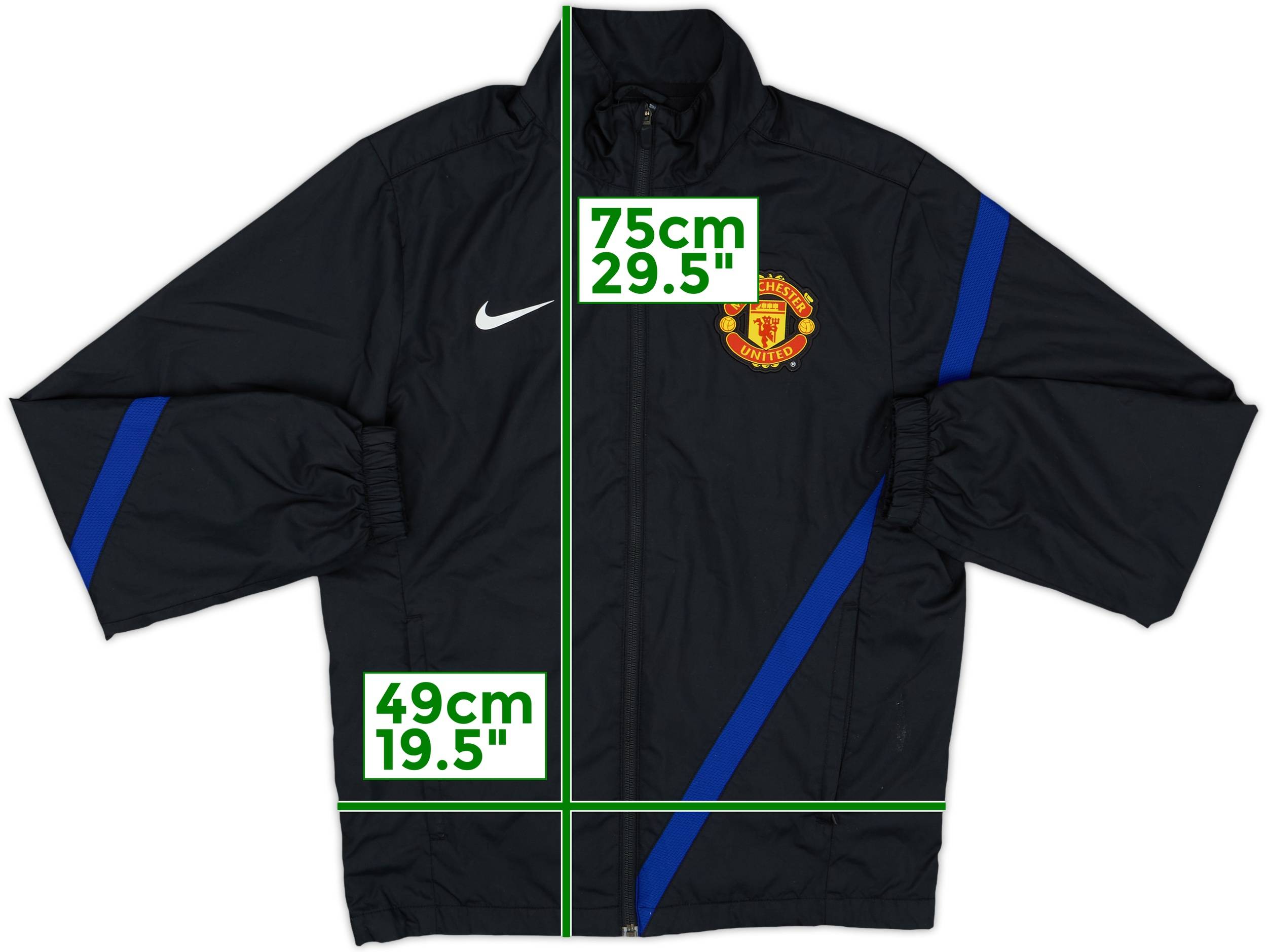 Nike Manchester United 長袖ジャージ VTG Nike Manchester United Soccer Football Track Jacket Size