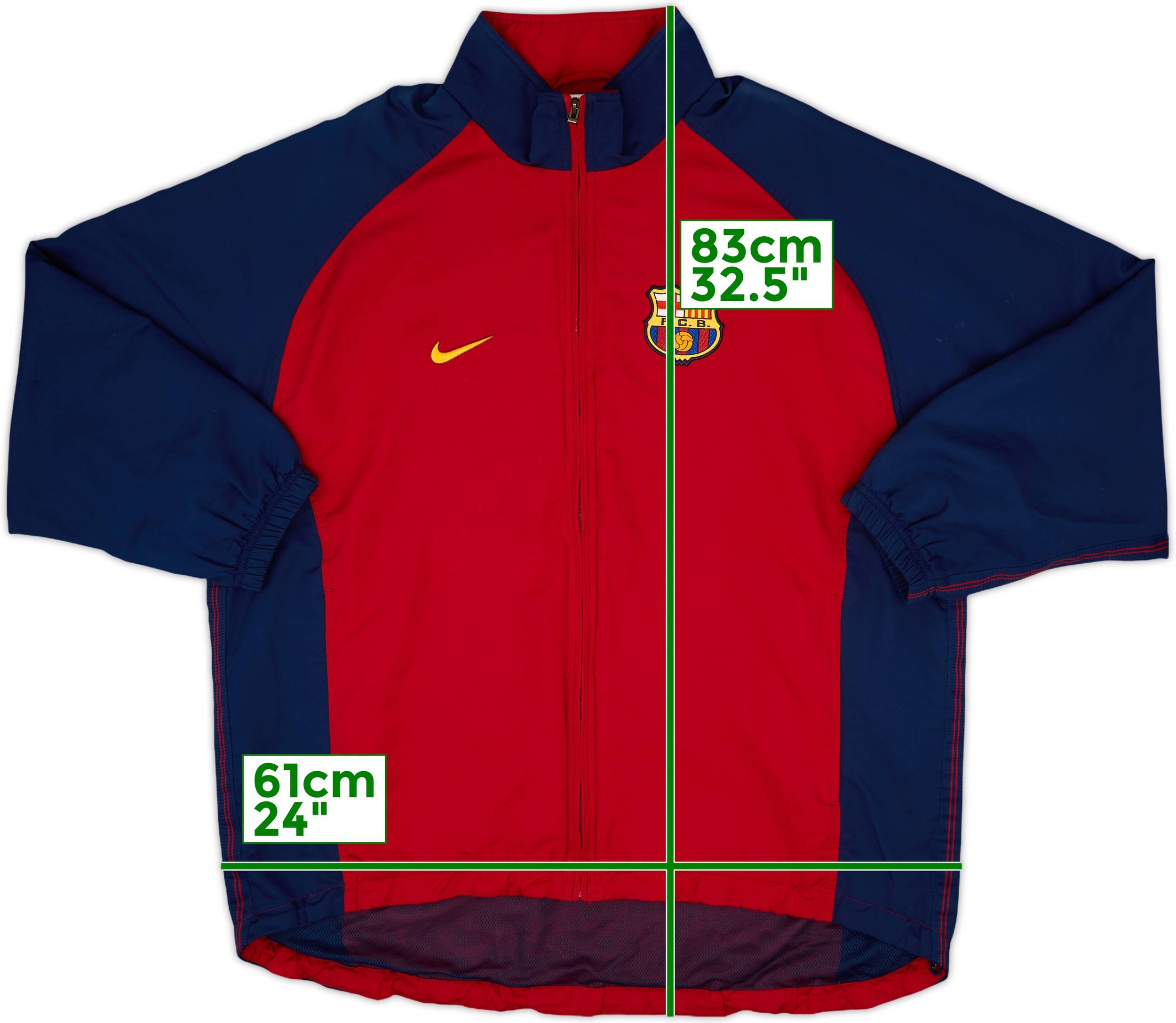 ジャケット・アウター FC Barcelona official track jacket y2k