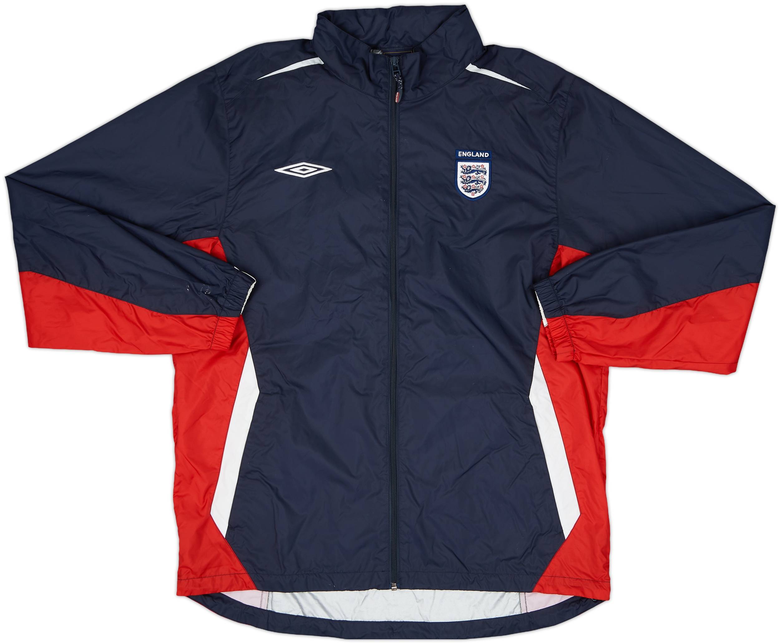 England Umbro Jacket Football Soccer Shirt Training Green