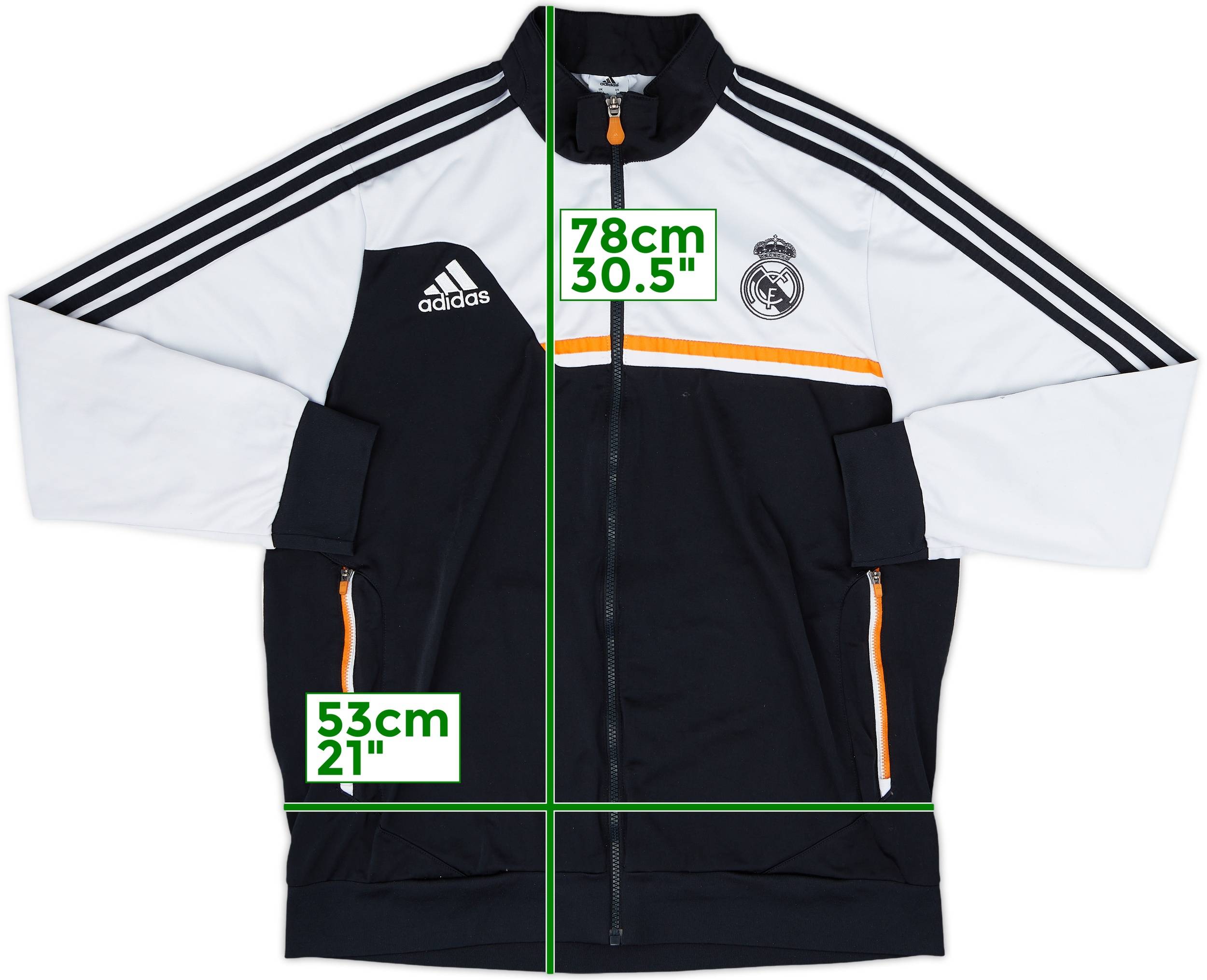 2013-14 Real Madrid adidas Track Jacket - 6/10 - (L/XL)