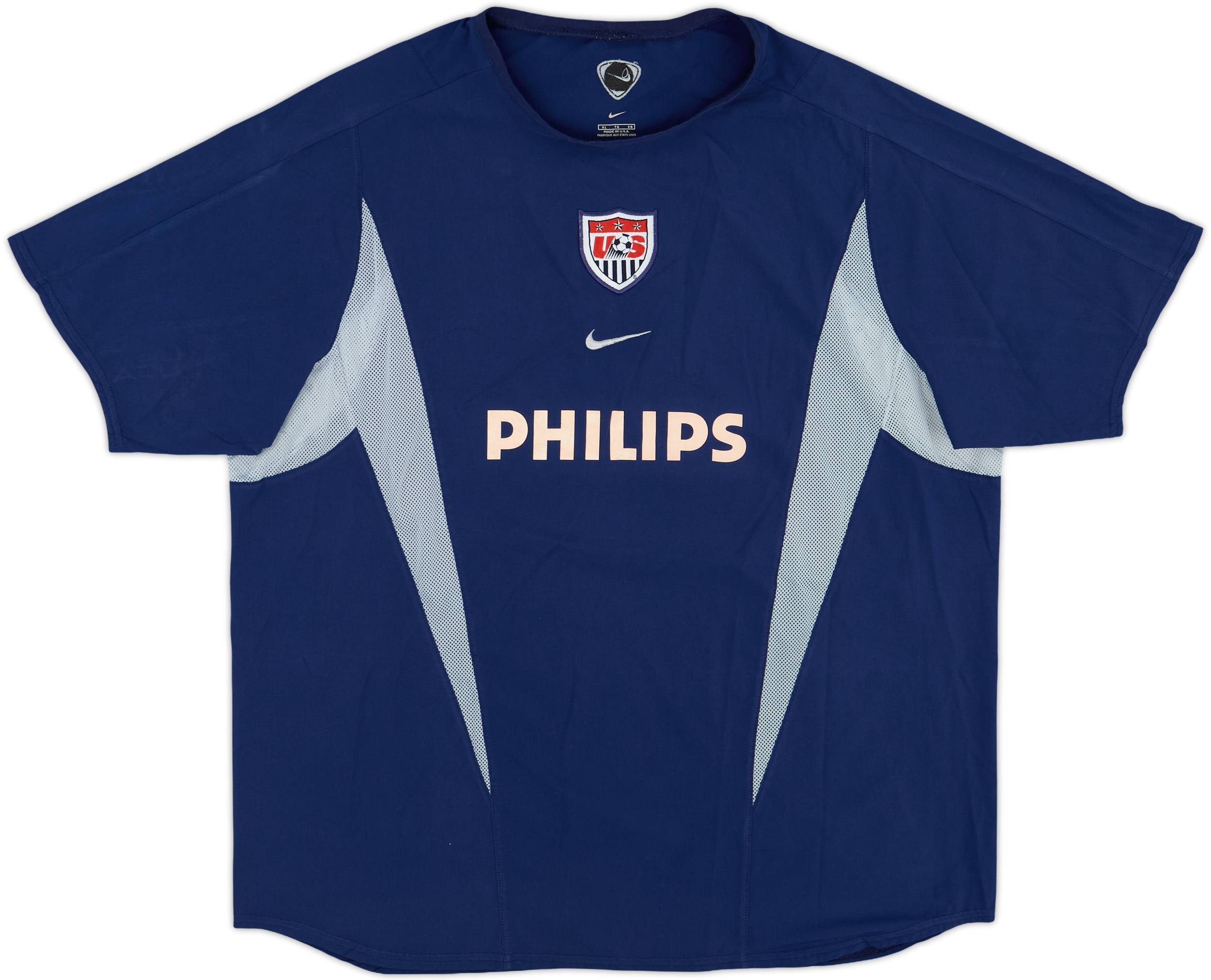 2002-03 USA Nike Training Shirt - 7/10 - (XL)