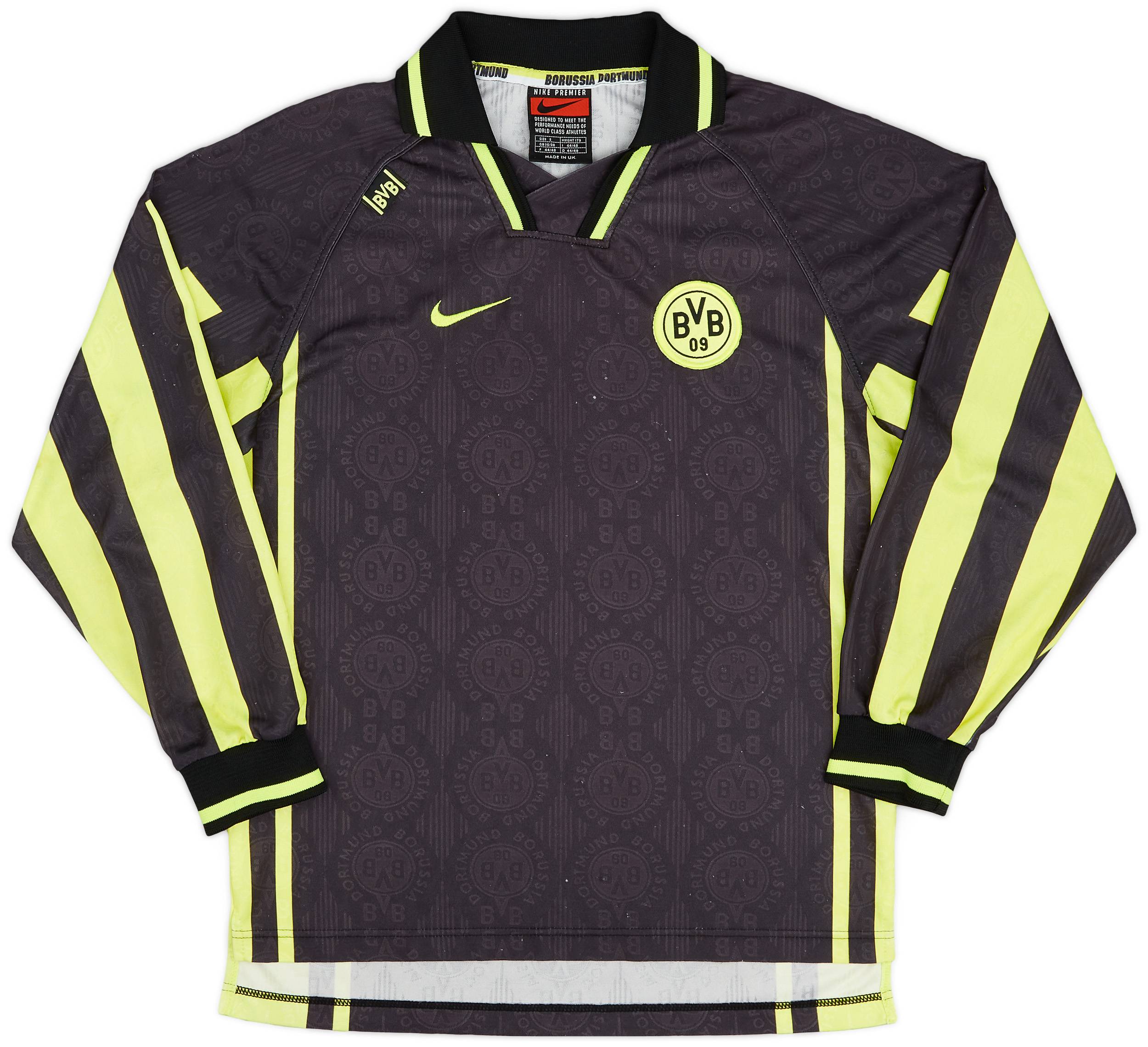 大特価!! 1996-97 Borussia Dortmund Player Issue Away L/S Shirt - 5/10 ウェア