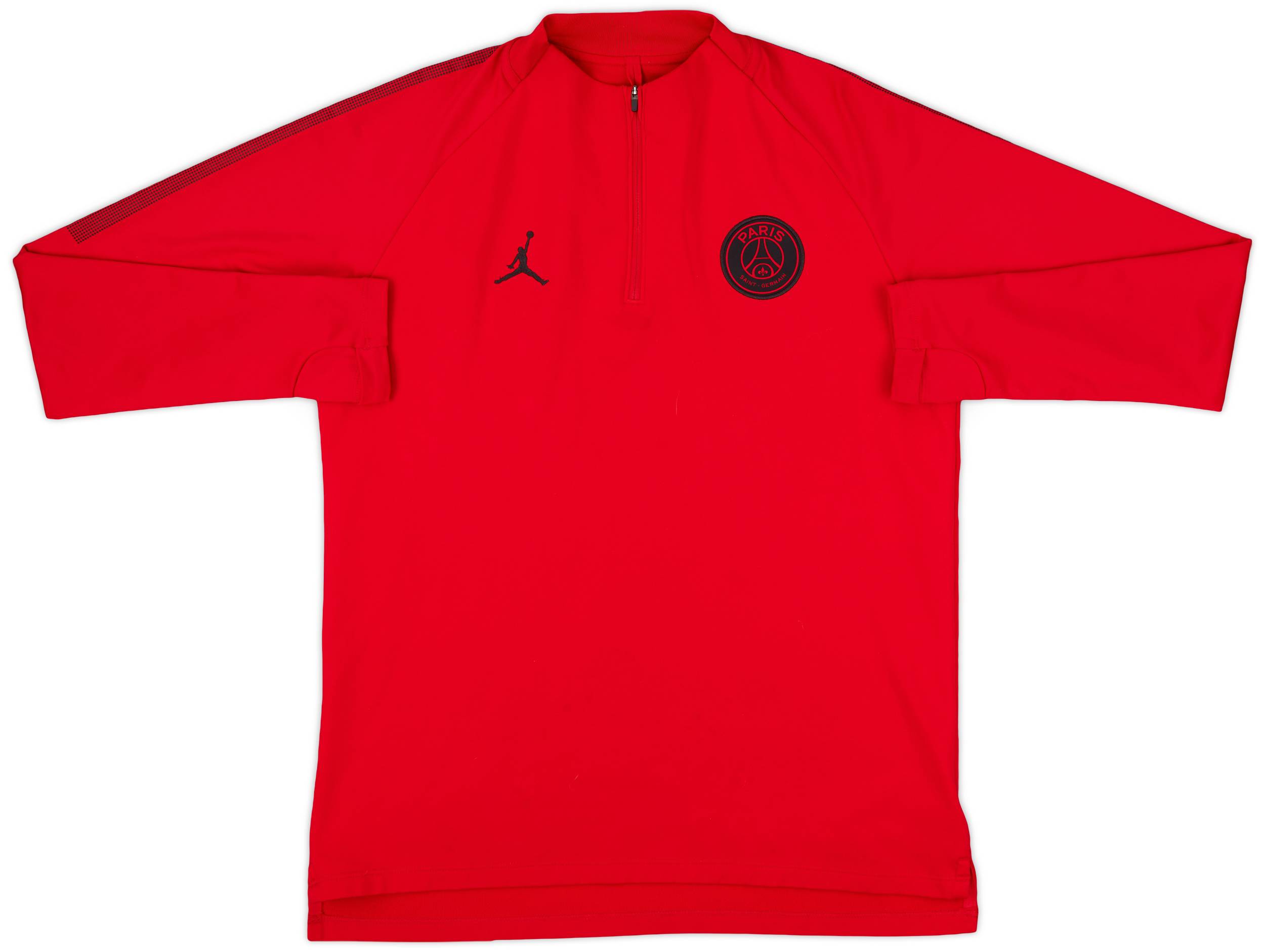 2018-19 Paris Saint-Germain Jordan 1/4 Zip Drill Top - 8/10