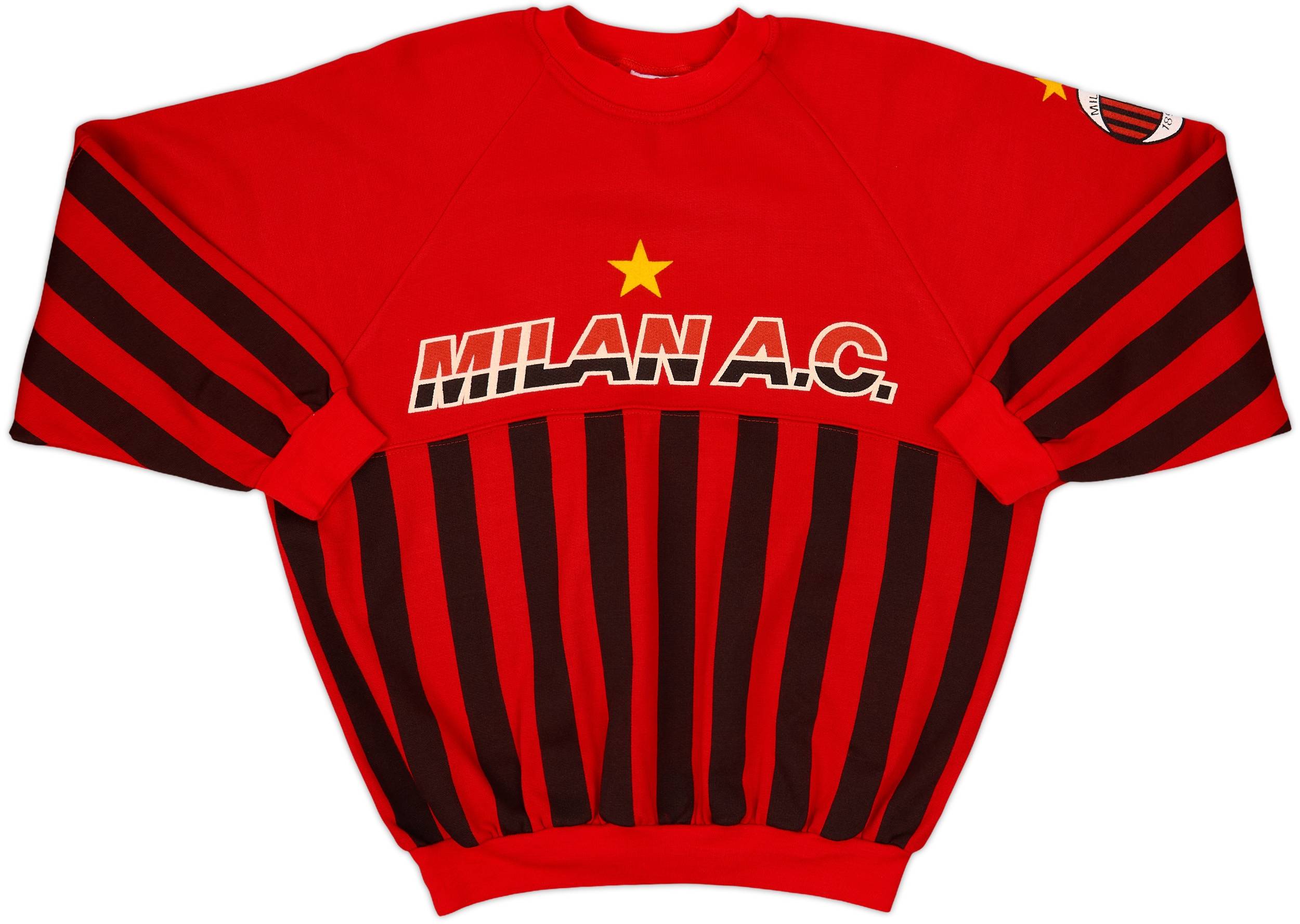 1990-91 AC Milan Le Felpe Dei Grandi Sweat Top